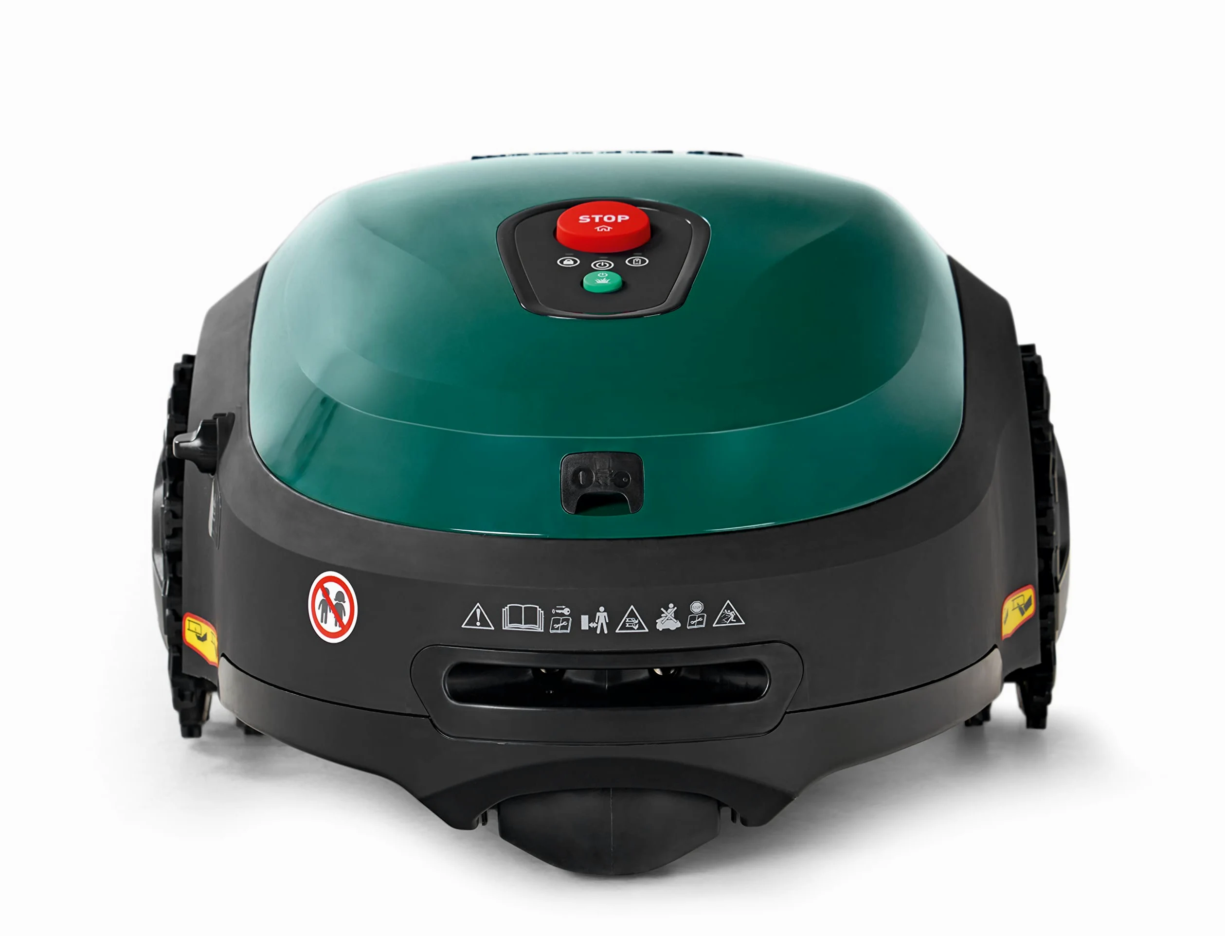 Robomow Robot cortacésped RT300 para Superficies de hasta 300 m² | 4,3 Ah; Ancho de Corte de 18 cm; fácil instalación, autolimpiable e Incluye Cubierta de Corte Flotante, Limpiador de mantillo