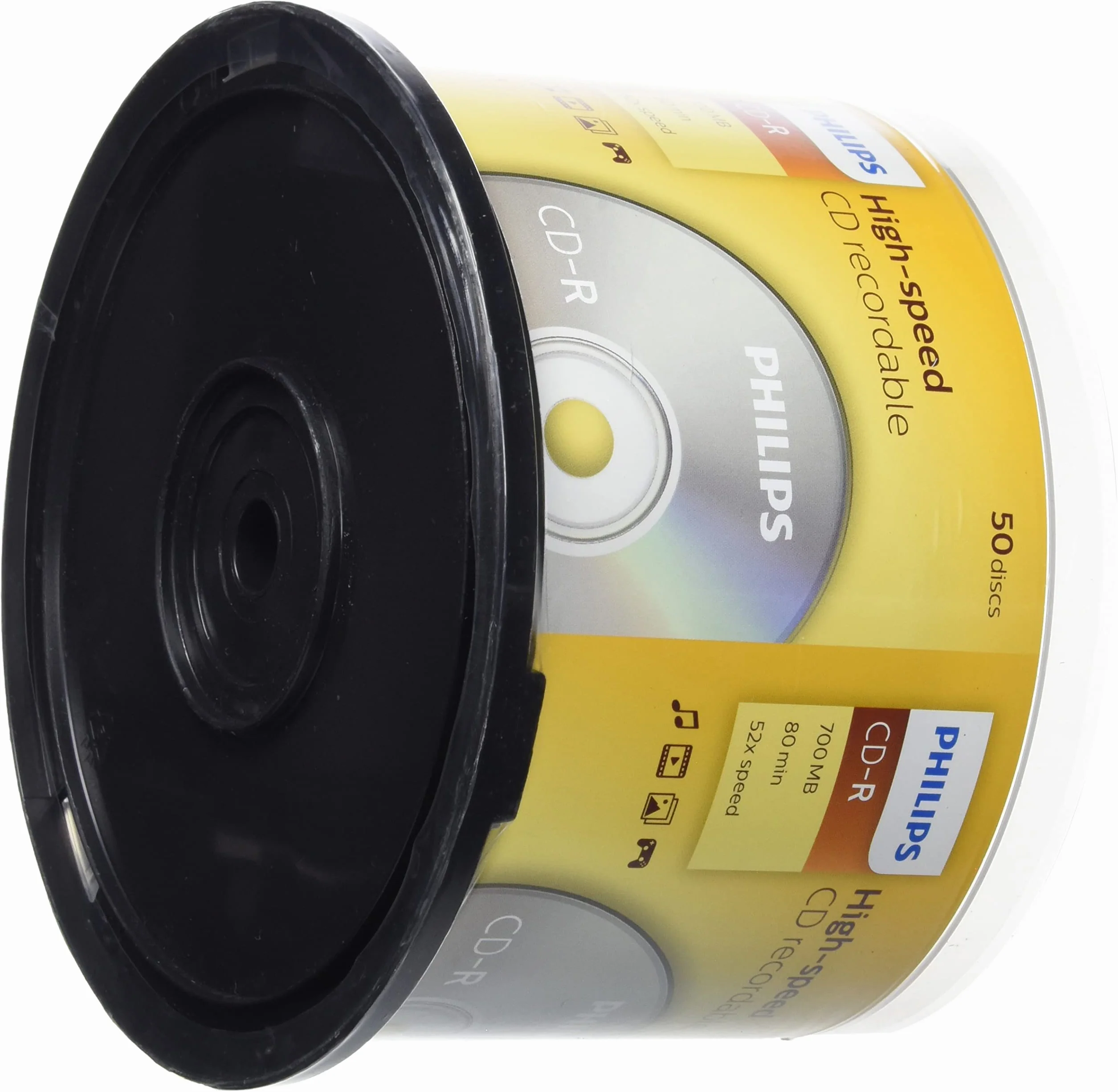 Philips CD-R 80min 700MB 52X Cakebox 50 Disc
