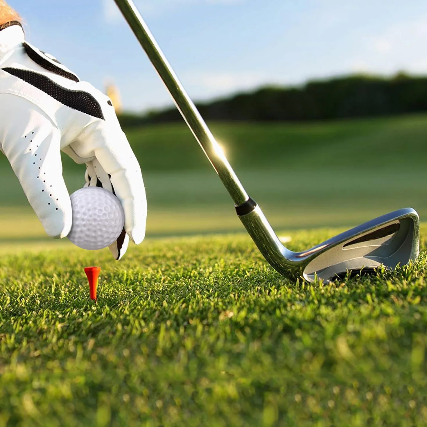 Pelota de Golf de Alto Rendimiento 3 Piezas, Pelotas de Entrenamiento para Distancia y Control