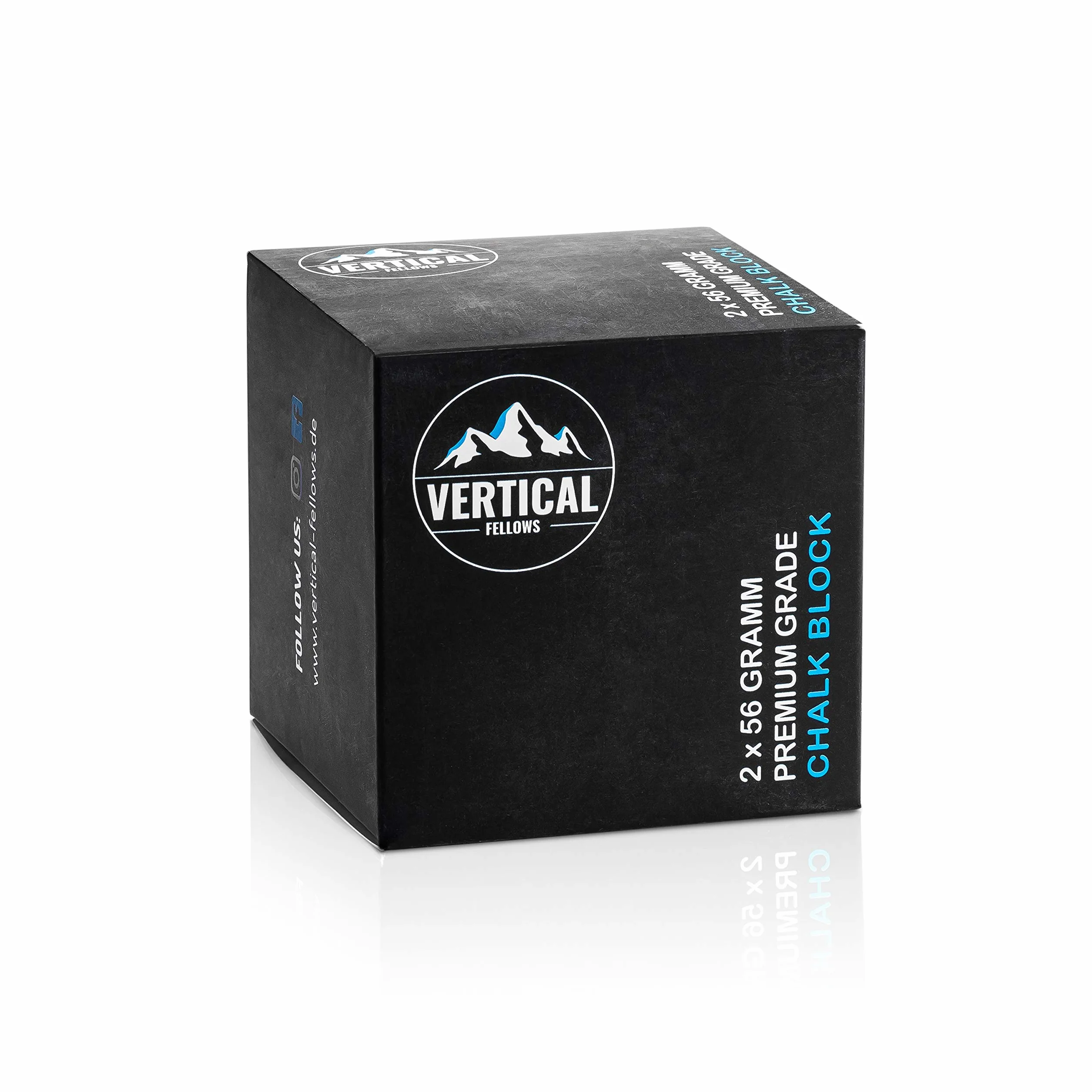 Chalk Block Dermatest Tiza de Escalada para Boulder, Magnesia para Gimnasia, Levantamiento de Pesas (112)