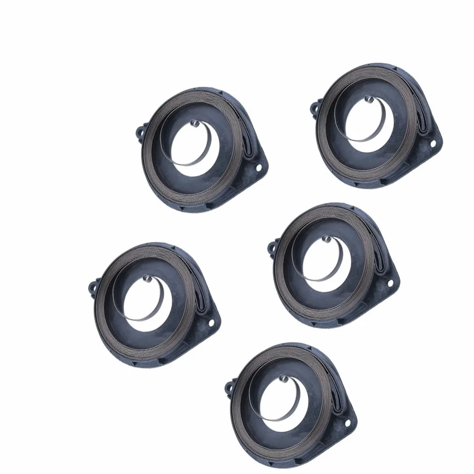 5X Muelles de Retorno de Retroceso compatibles con motosierras 445, 450, 445E, 450E, 455E, 460, 461 y 455. Reemplazo de Pieza Compatible con 537241701.