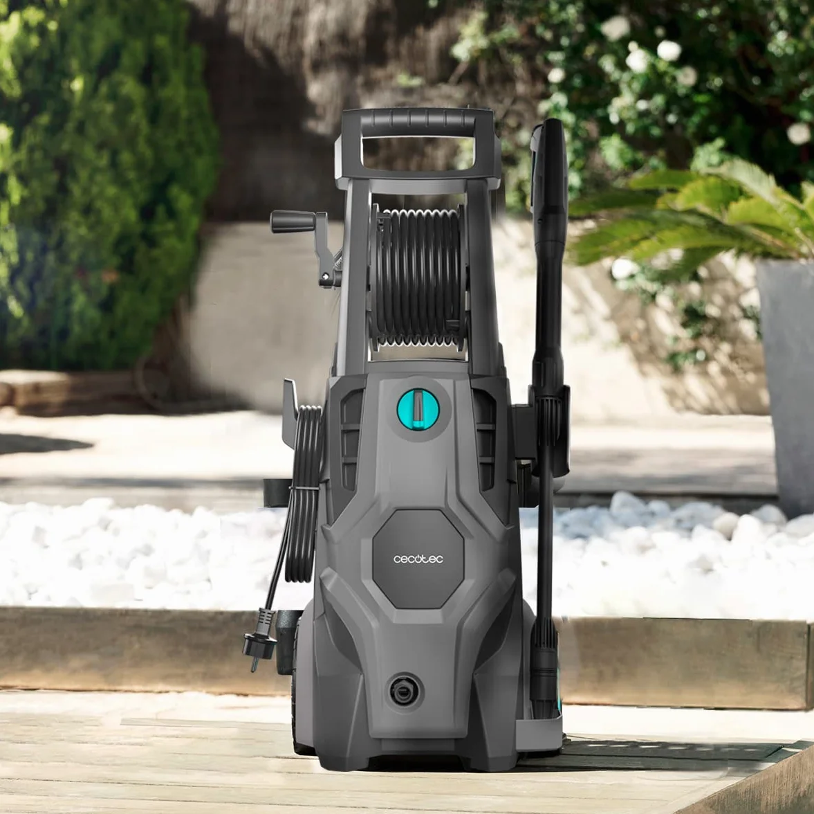 Cecotec Hidrolimpiadora de Alta Presión HydroBoost 2400 AdvanceClean. 2400W, Hogar, Jardín o Coche, Caudal de 480l/h, 180 Bares de Presión, Bomba de Aluminio, Radio de acción 14m