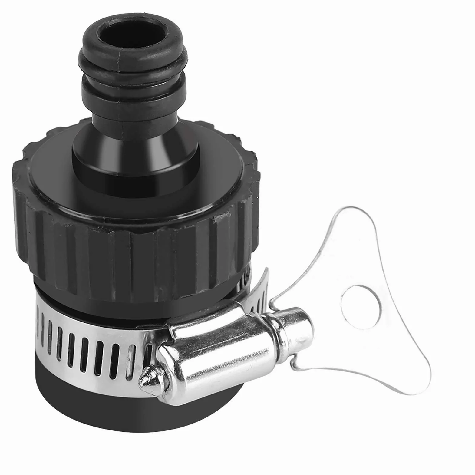 Keenso Kits de Riego de 25 M con Temporizador, de Riego por Microgoteo de Plástico, 30 Goteros Ajustables, Automático de Plantas para Macetas de Jardín, Flores Bonsái, Oficina en Casa