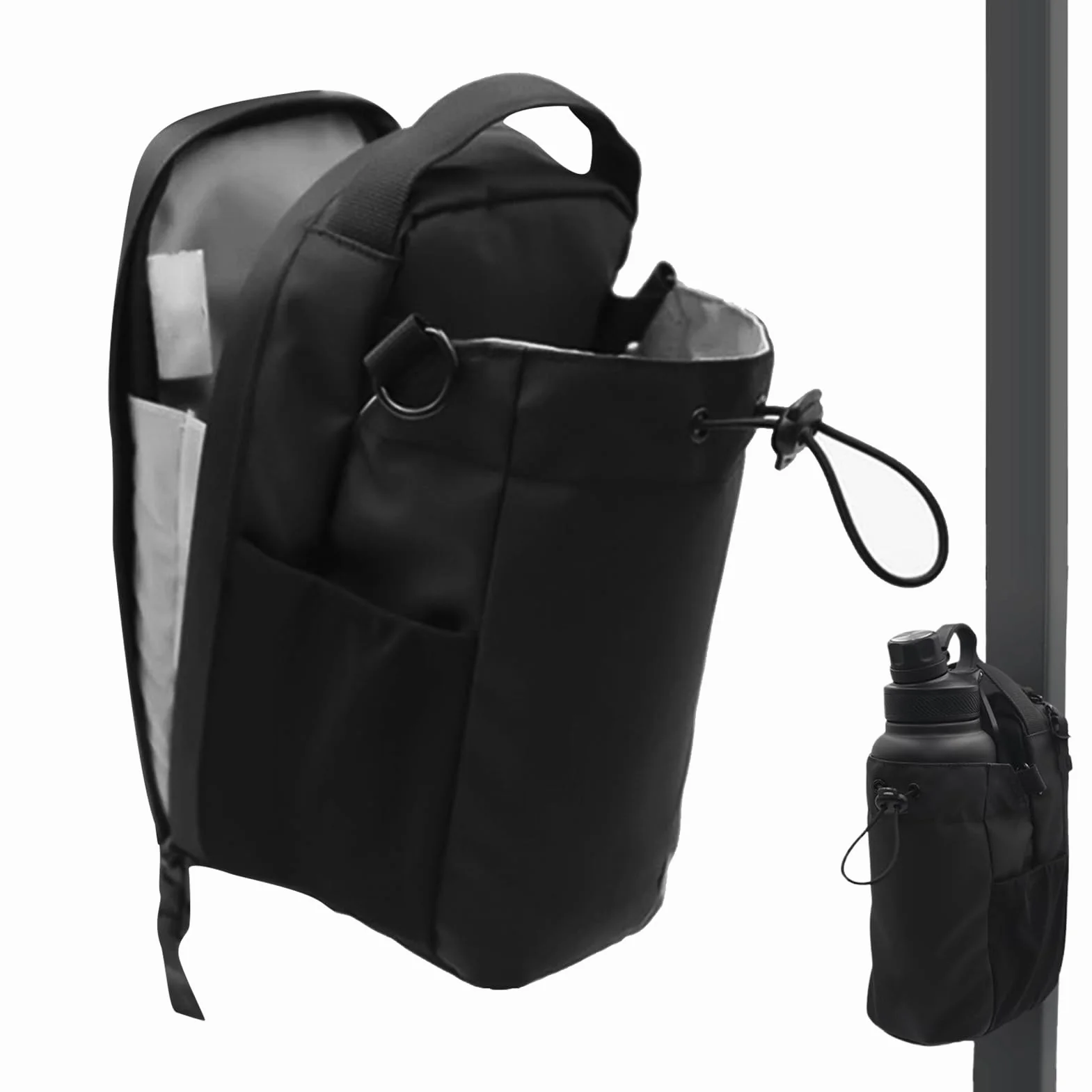 Bolsa De Gimnasio Magnética Gran Capacidad con Bolsillo para Teléfono Organizador Portátil