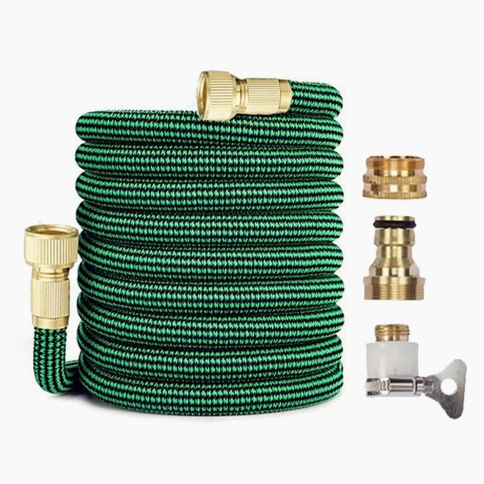 Manguera de riego Extensible for jardín, Manguera de Limpieza Flexible, Lavadora de Coches de Alta presión, tubería de plástico for riego(A pcs hose-10,1/2''_75FT)