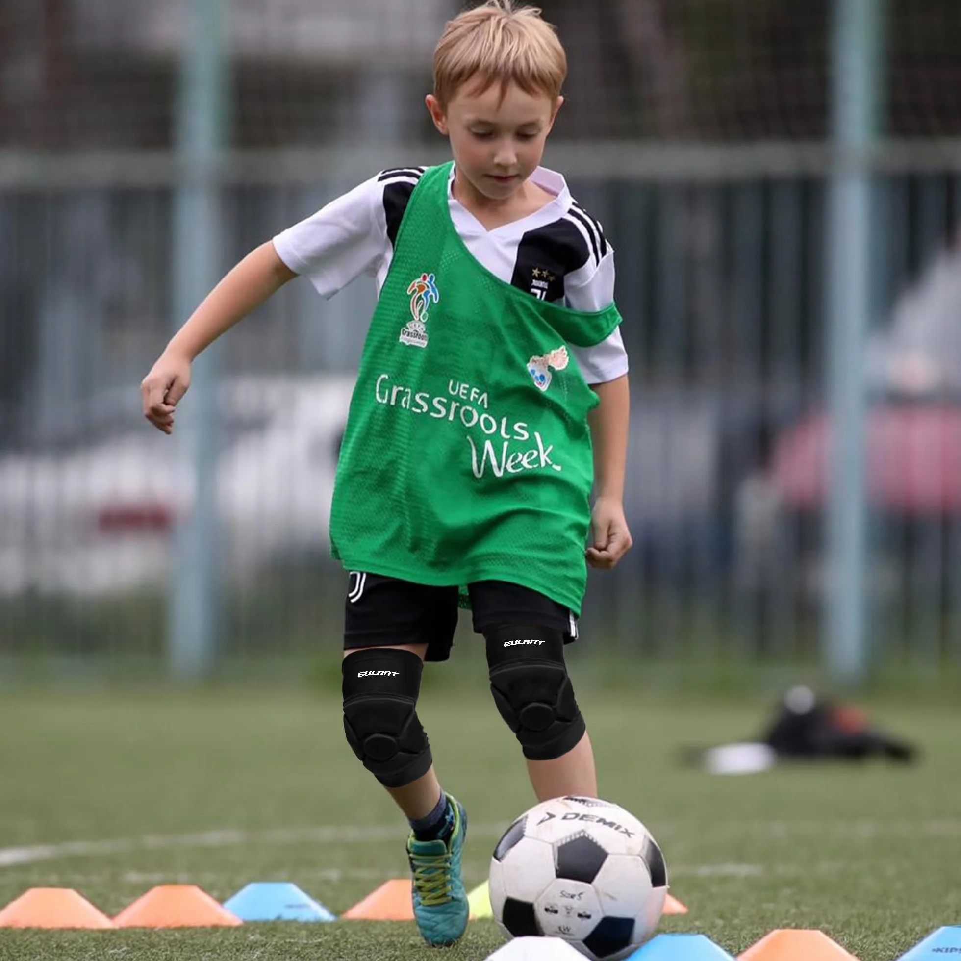 EULANT Rodilleras Voleibol Niño Acolchado Protectoras Deportivas Rodilla