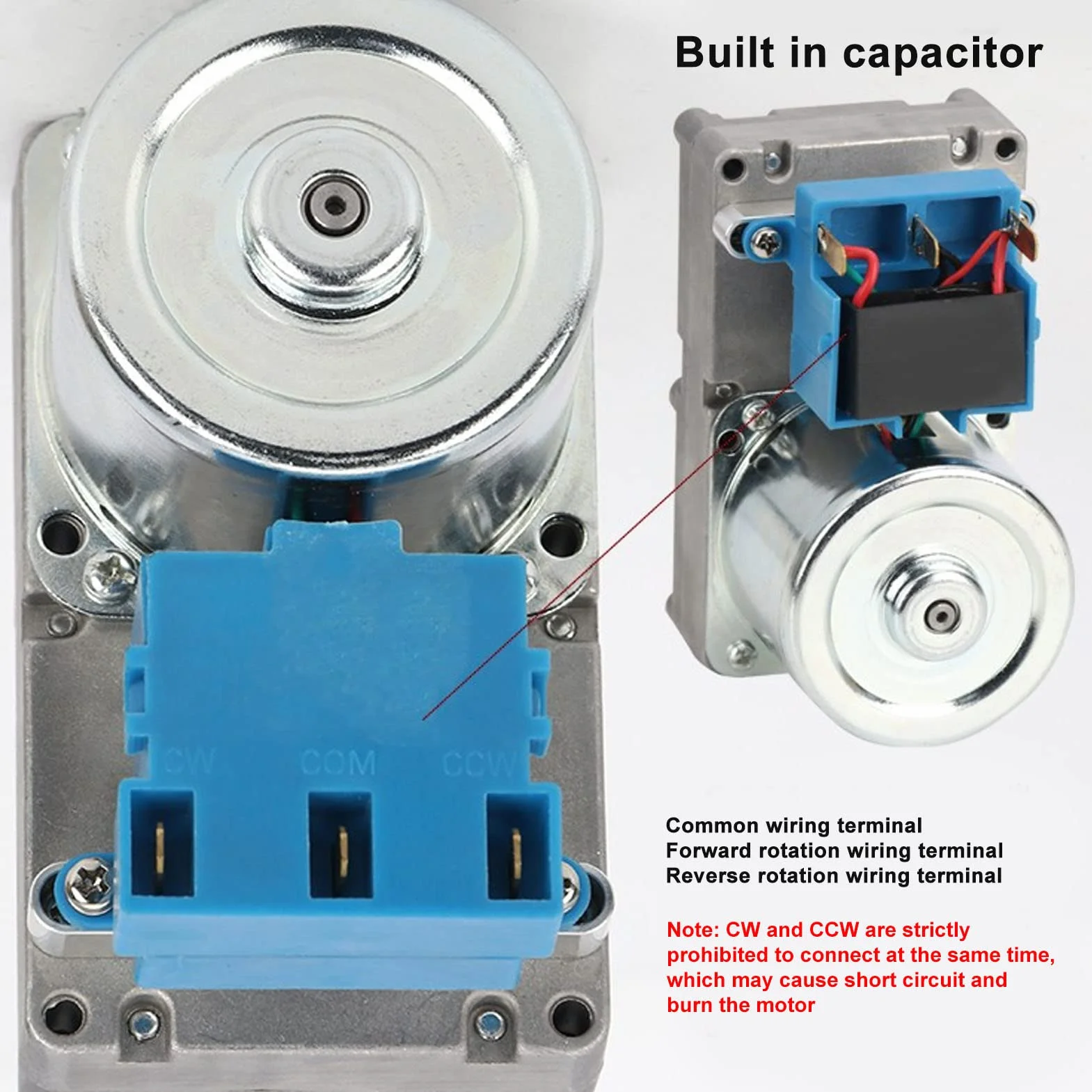 Motor de Barrena de Estufa de Pellets 20W 3r/min para Biomasa