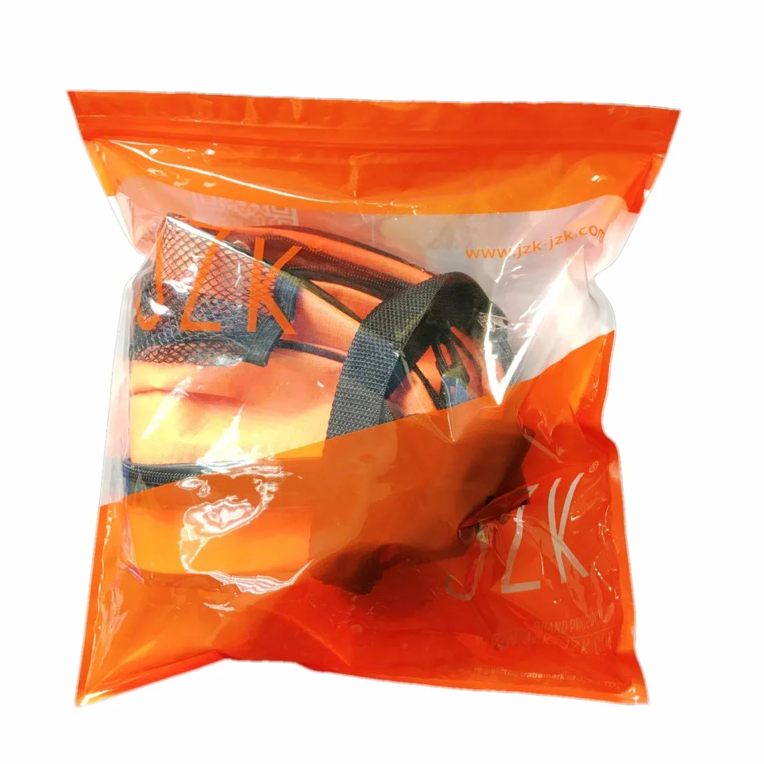Bolsa Bandolera para Baloncesto Voleibol Fútbol con Bolsillos Laterales de Red Naranja