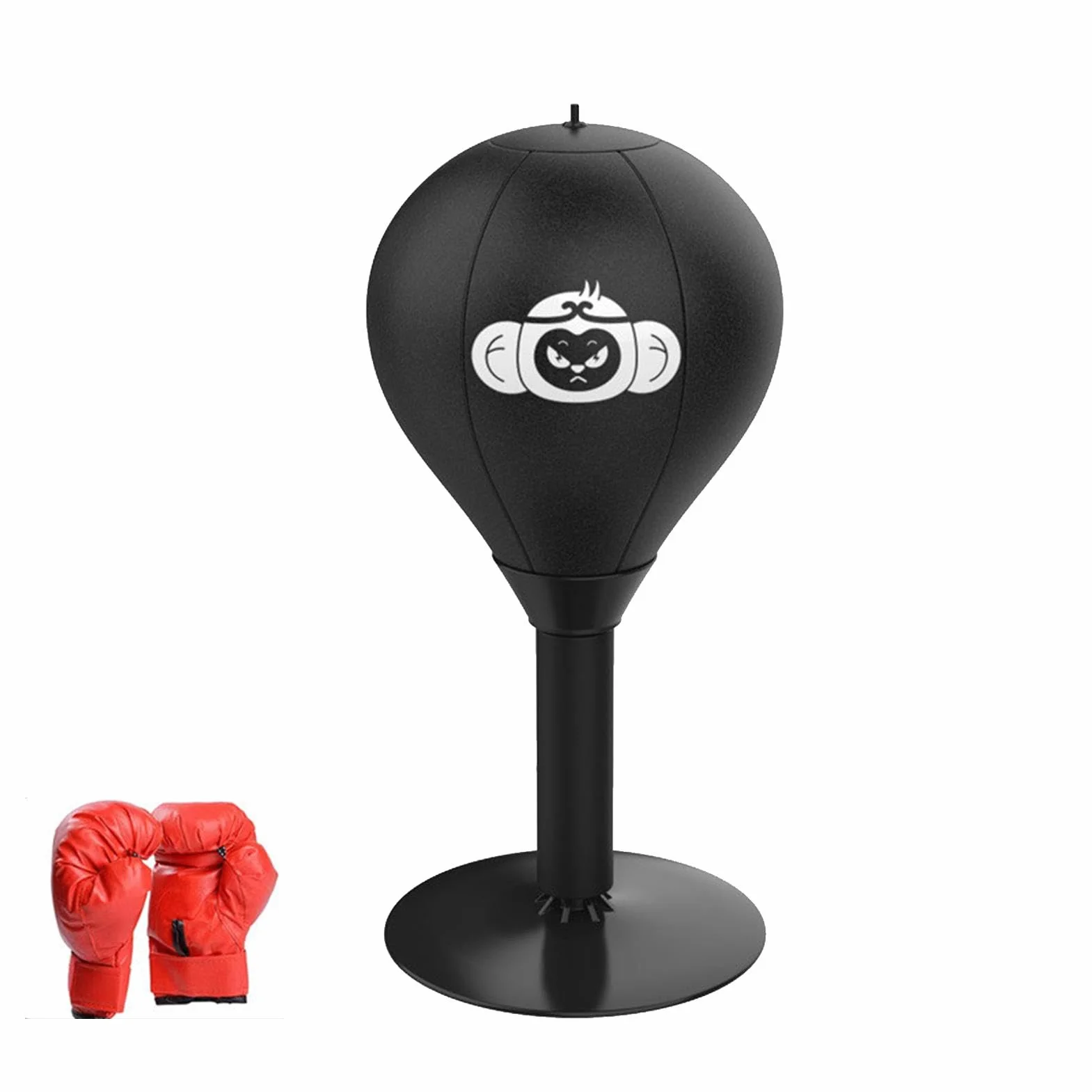 Desktop Punching Bag Suction Cup Table Boxing Ball Heavy Duty Stress Relief for Home Workplace