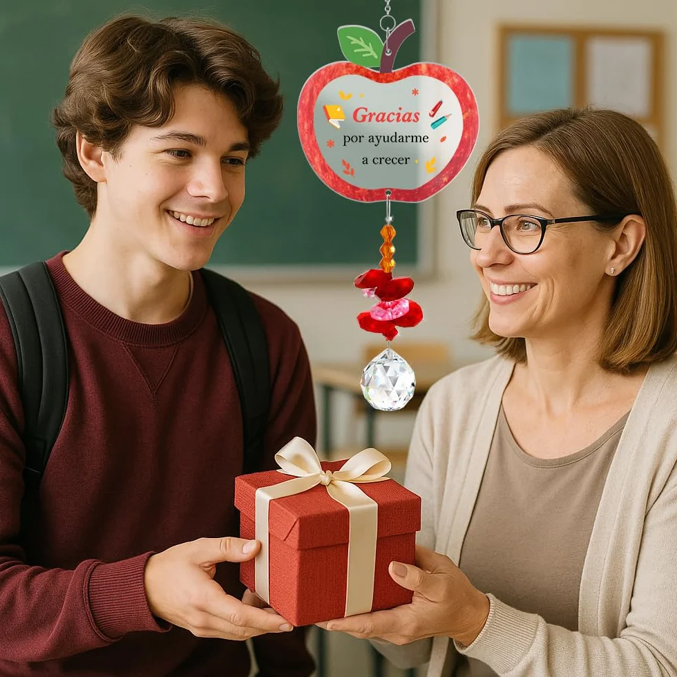 Regalo para Profesora Atrapasoles Regalo Profe Maestra Cumpleaños Regalos Profesora Primaria Guarderia Ideas Regalos Profesor de Infantil Originales Fin de Curso Navidad Reyes San Valentín