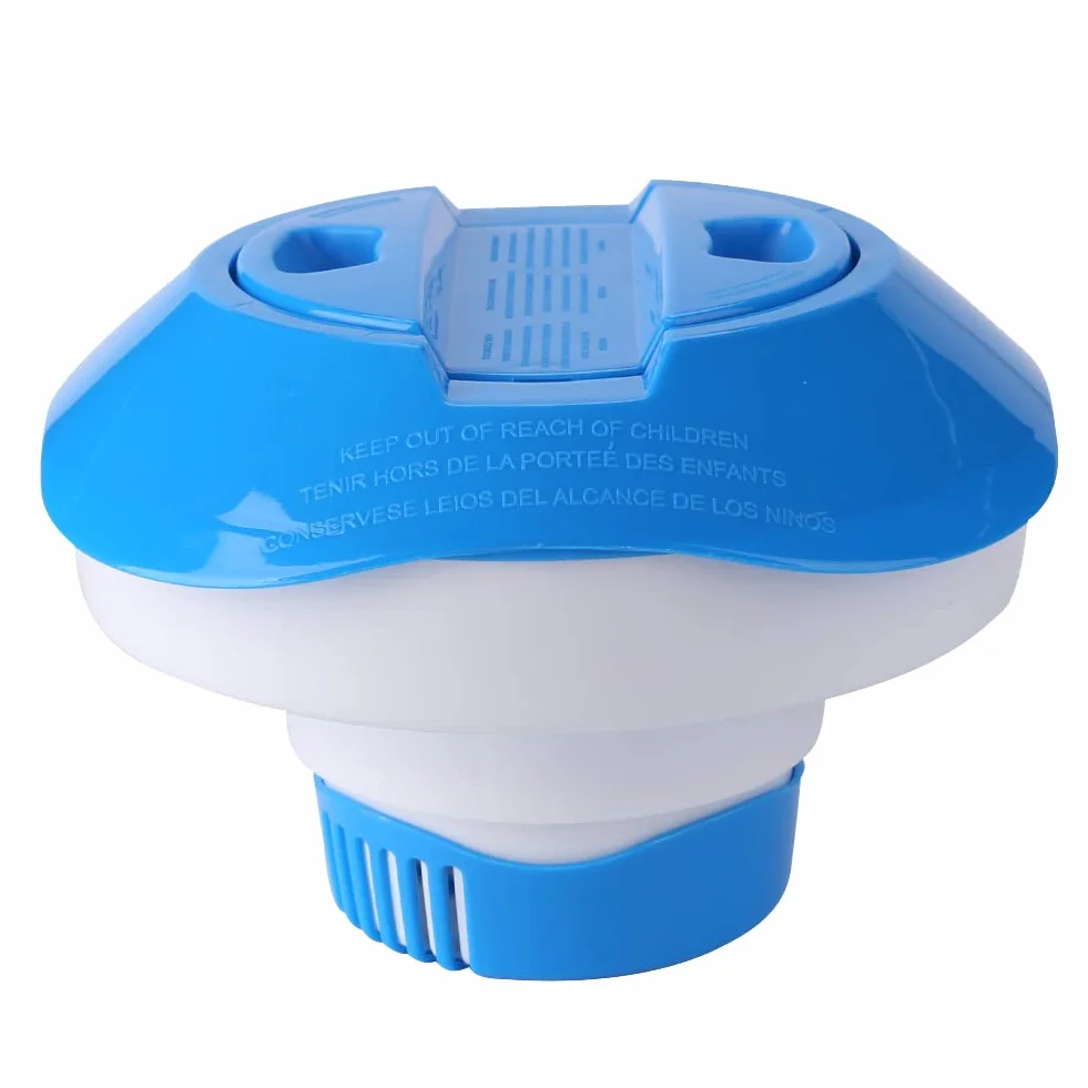 Piscina Flotante QuíMico Bromo Tabletas Dispensador AutomáTico Aplicador NatacióN Suministros para BañEras de Hidromasaje