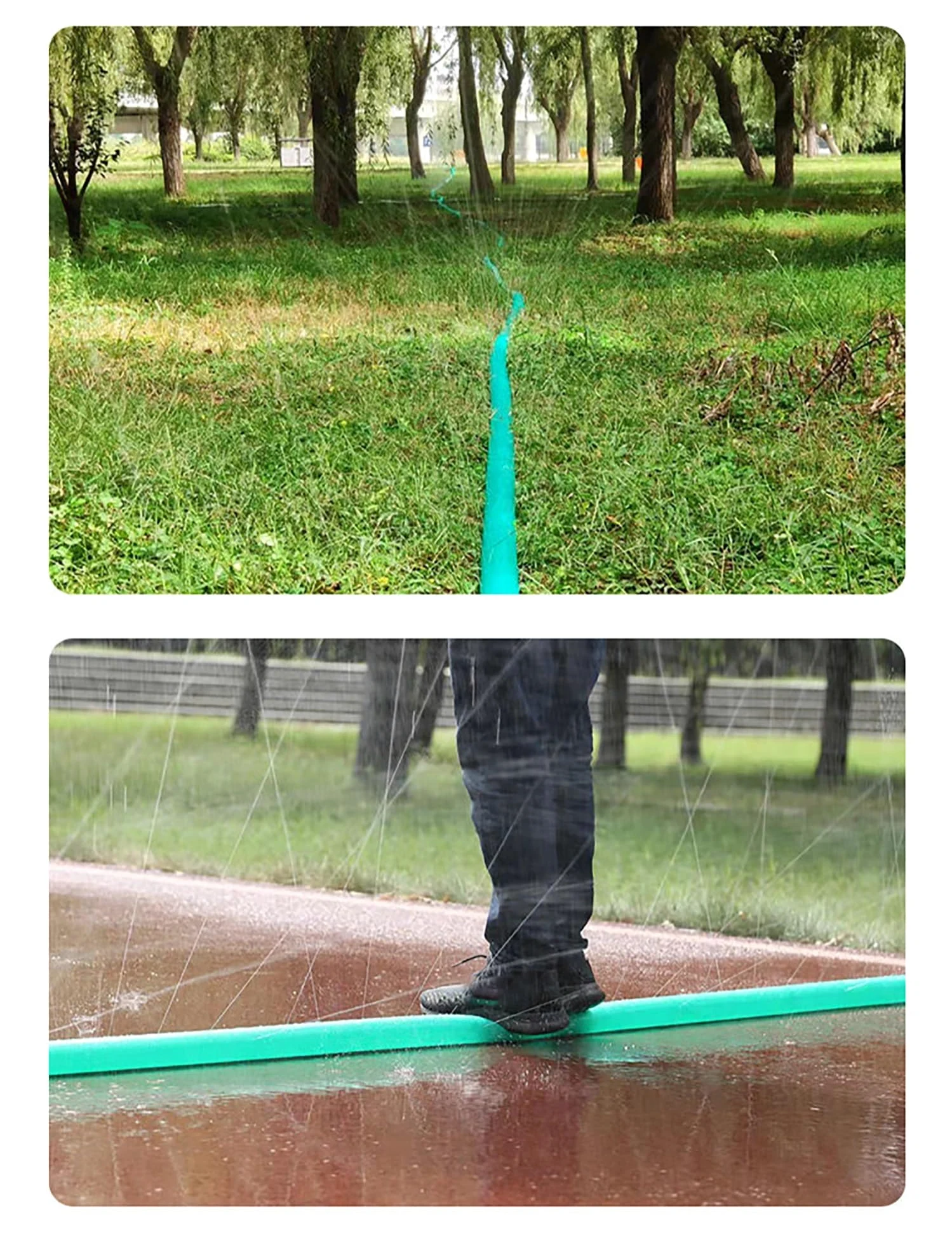 Correa de micropulverización a prueba de explosiones, manguera de riego agrícola trenzada tejida, for alta presión, manguera de riego agrícola(3inch- 50m/164ft)