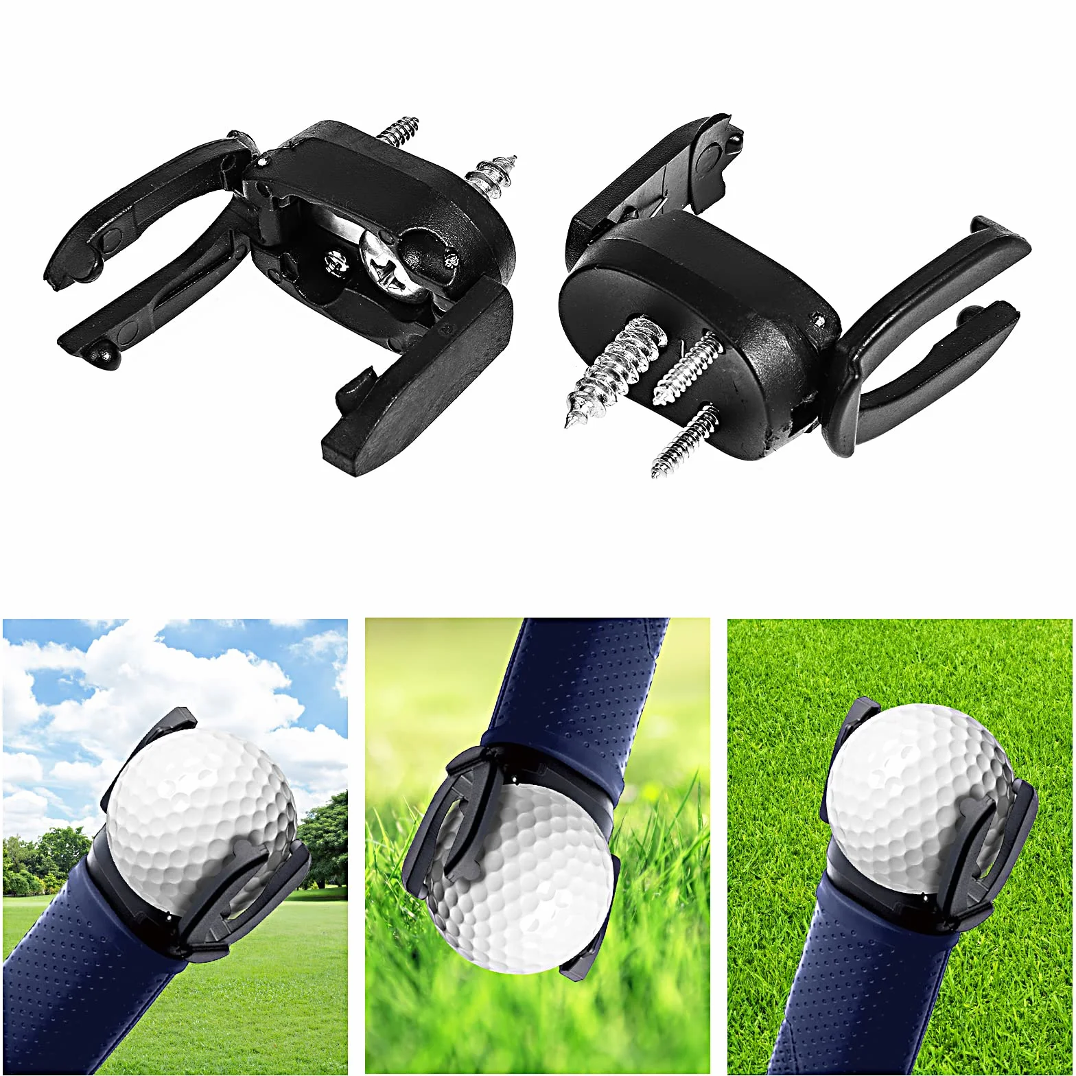 Prasacco Recogedor de Pelotas de Golf Plegable Herramienta de Recogida Accesorios