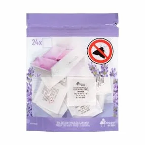 Genérico Bolsitas antipolillas Lavanda Bosque Verde Paquete 24 ud. Pack 2