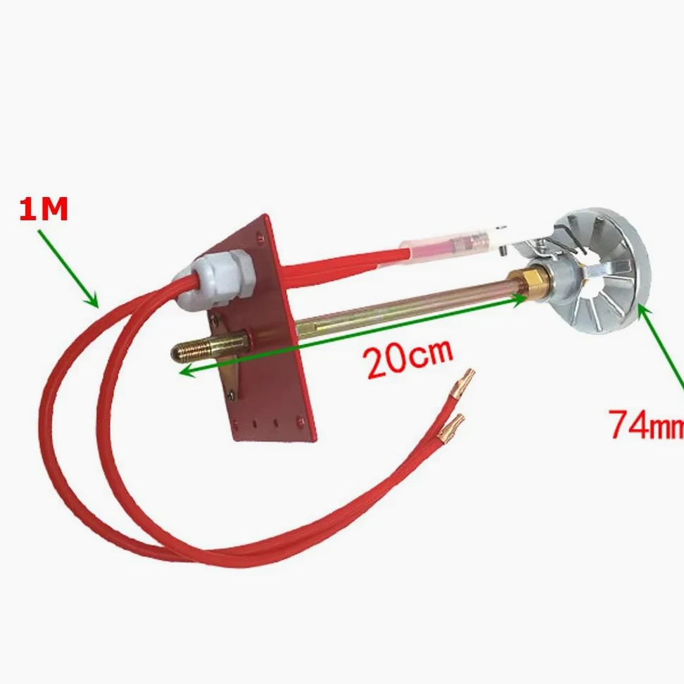 Toplionace Sistema de Encendido para Quemador de Pellets de Biomasa, Bomba Solenoide y Bobina de Encendido, Piezas de Montaje del Quemador
