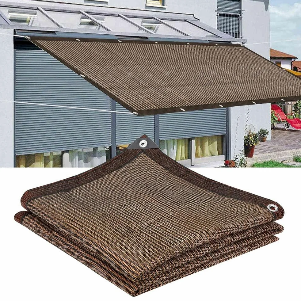 Toldos para Patio 3×4m,Solar Sombra Paño,Ojales Cubierta de Parasol,Red de Sombra Al Aire Libre,Tela de Sombra,Malla Sombreadora Jardin,Mallas de Sombreo con Ojales