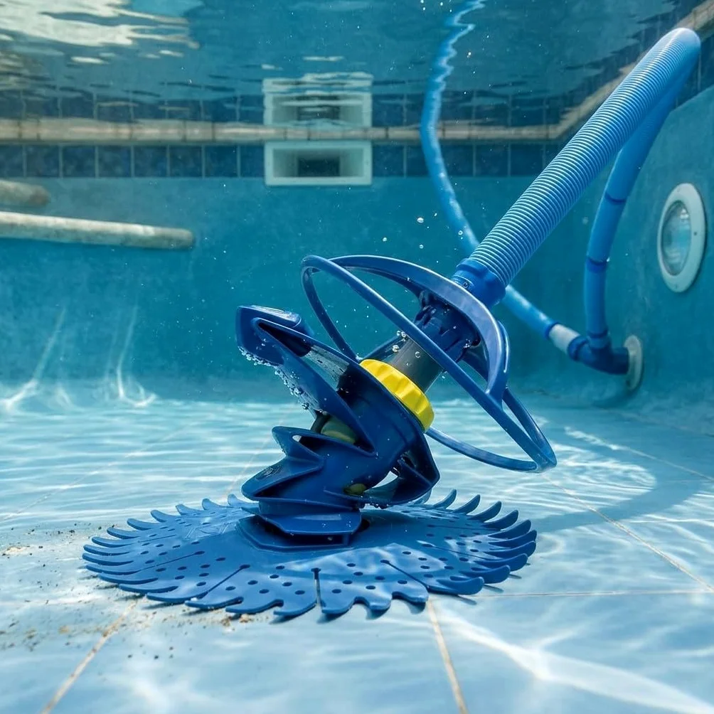 Suinga Limpiafondos Automatico para Piscinas Pequenas | Sistema Hidraulico de Limpieza Eficiente del Fondo | Funcionamiento Autonomo y Facil Manejo | Mantenimiento Rapido