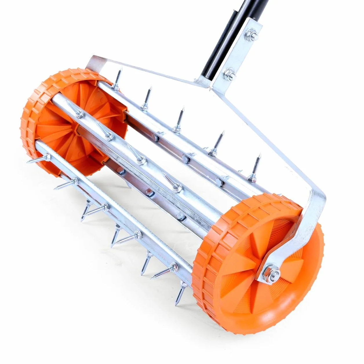 Rodillo FUXTEC FX-RL400 aireador jardín de césped de Acero 43 cm de Ancho. Dé a su césped una Nueva Vida