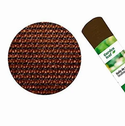 ROLLO DE MALLA DE OCULTACION COLOR MARRON 90gr 2x50m EDM