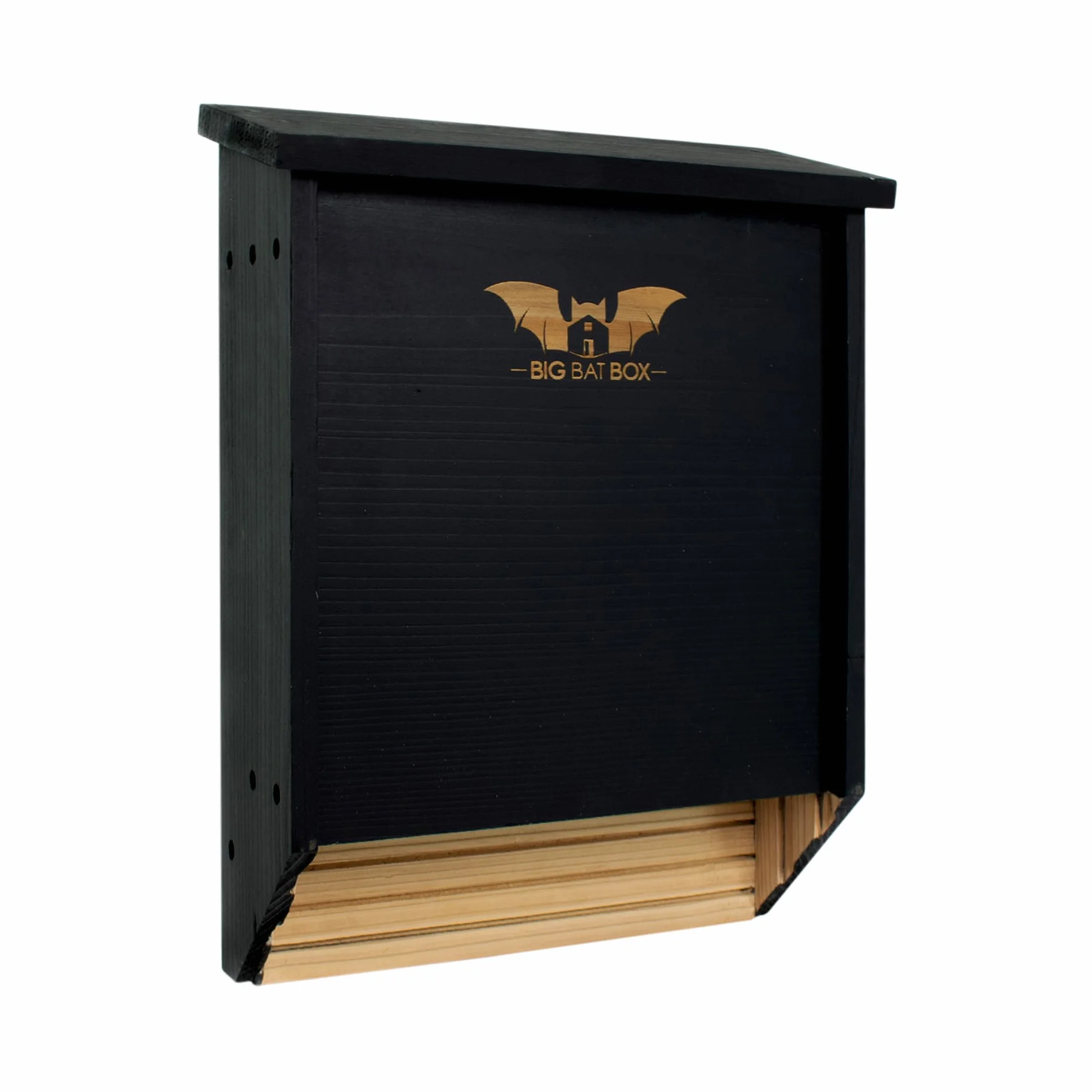 Wildyard Bat House For Outdoors -Casa Completa de Murciélagos para Exteriores - Limpia tu Patio de Mosquitos - Caja de Murciélagos sin Pintura en su Interior - Casa para Murciélagos