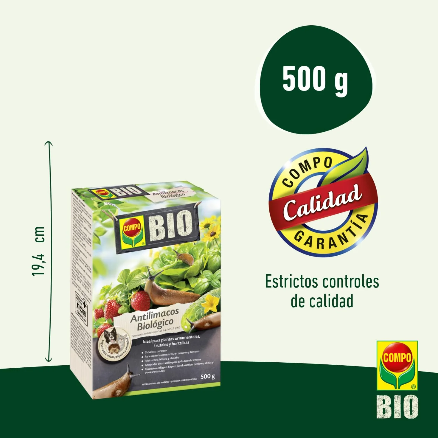 COMPO Antilimacos Biológico 500 g