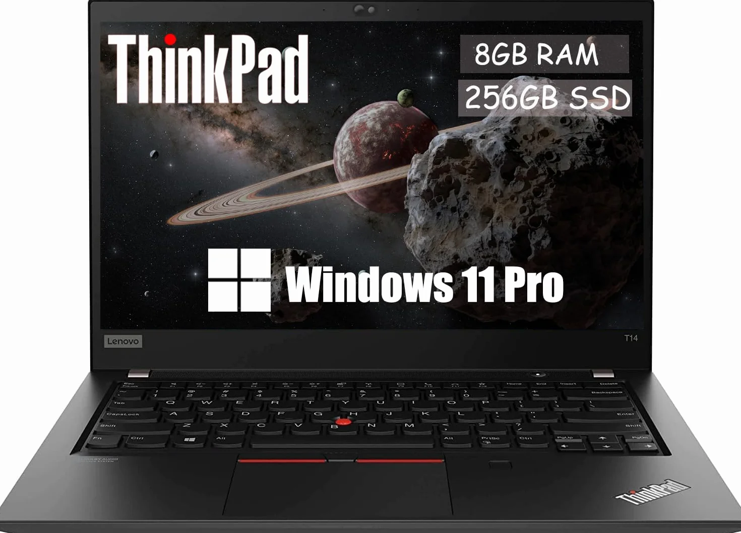 Lenovo ThinkPad T14 Gen 1 Portátil empresarial 14" FHD Intel Core i5-10310U 8GB RAM 256GB SSD Windows 11 Pro