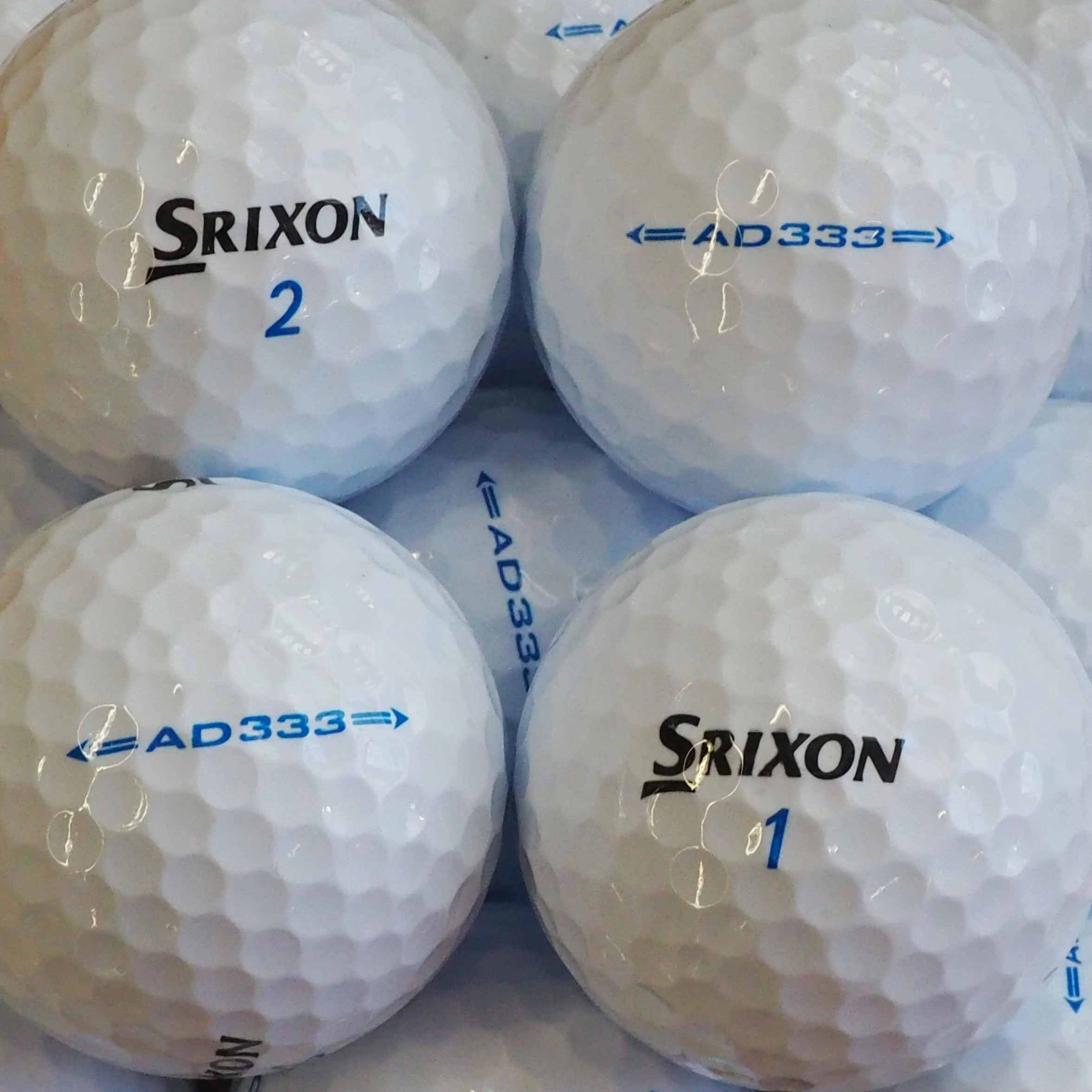 Srixon AD333 Pelotas de Golf Recuperadas Calidad AAAA AAA