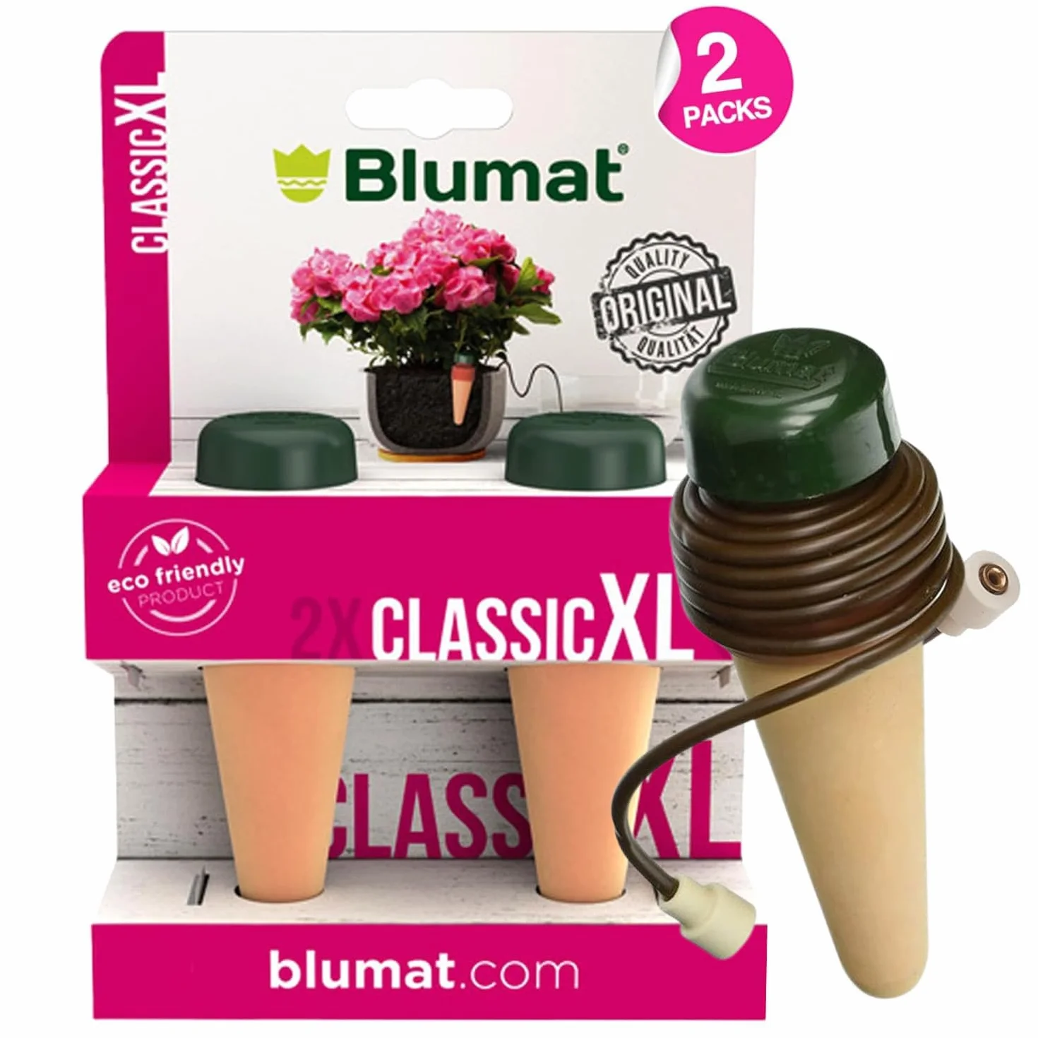 BLUMAT 10520 Junior Automático Planta Riego, XL, 2 Unidades