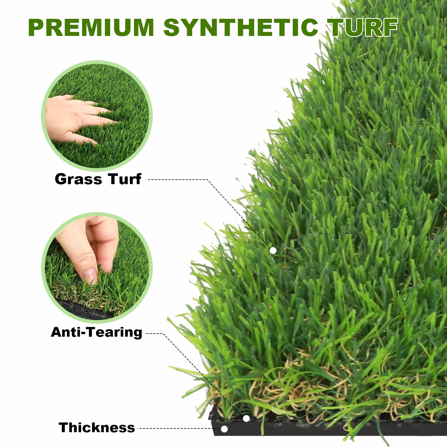 Alfombrilla de Golf 3 en 1, Entrenador de Swing con Feedback Instantáneo, Base Antideslizante