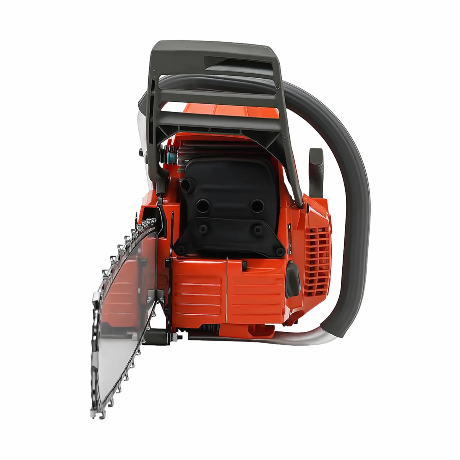 DIFU Motosierra de gasolina de 71 cm³, 28 pulgadas, gasolina, 2 tiempos, motosierra portátil con diámetro de corte de 71 cm, sierra de cadena manual con herramientas, para tijeras de podar, tijeras de