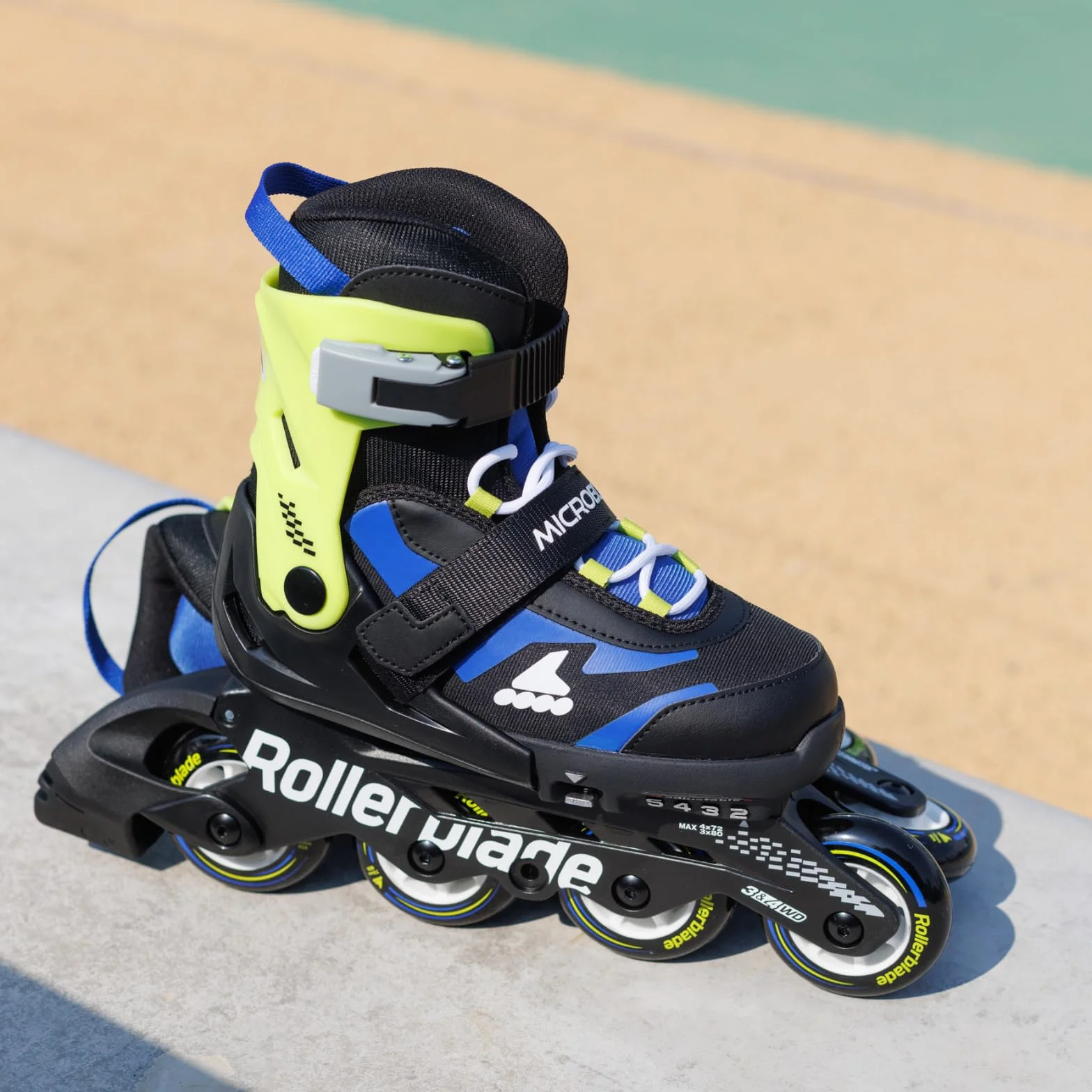 Rollerblade Micro Blade 2025 Patines en línea Negro Azul