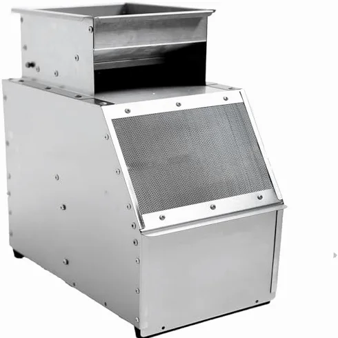 Máquina eléctrica Winnower de granos, separador de acero inoxidable con ventilador de velocidad ajustable para limpiar mijo, granos y semillas