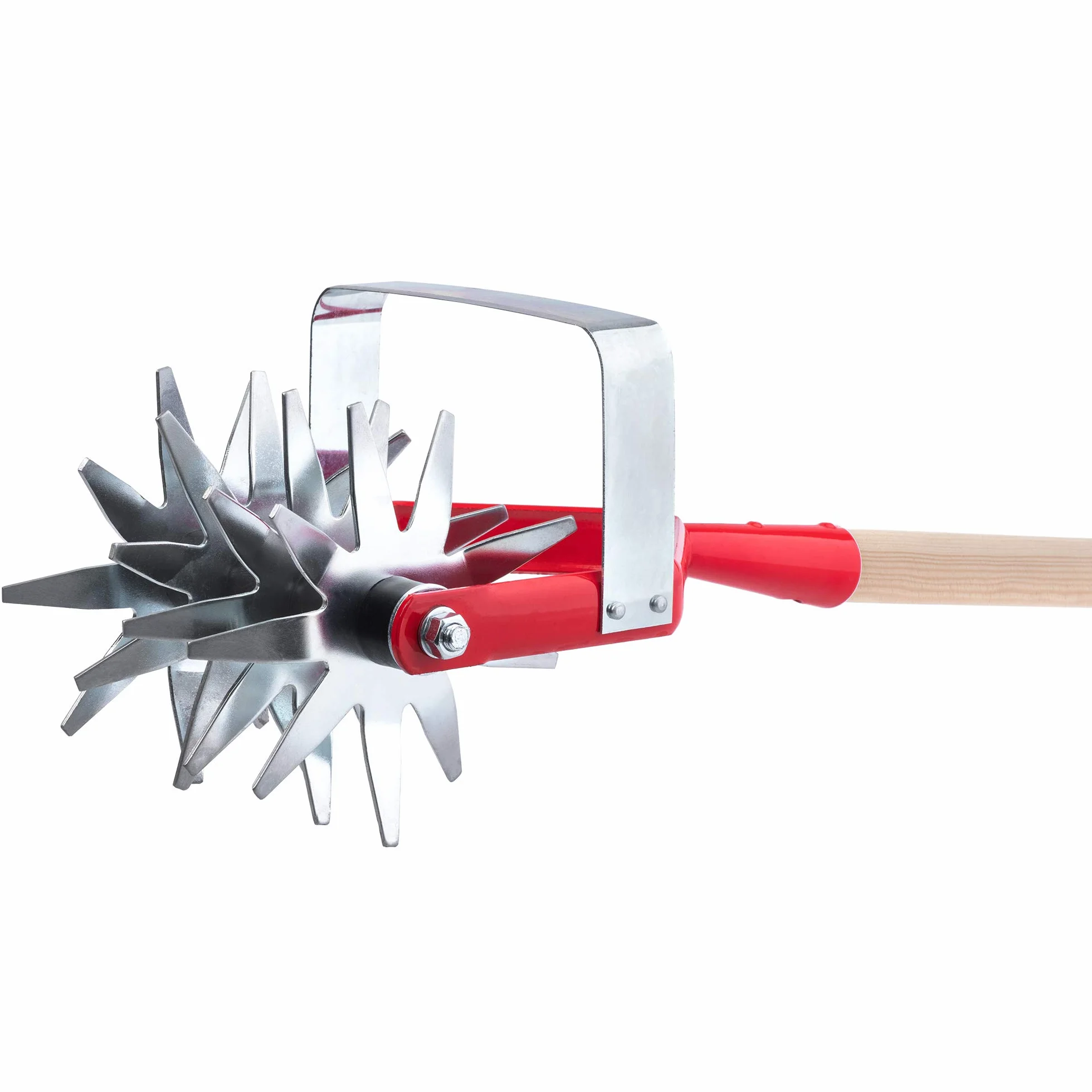 KADAX - Fresadora de Estrella con Cuchillo de jesser, fresadora de jardín, colector para aflojar el BO-Dens, cultivador para jardín, césped, Malas Hierbas, rallado, cultivador de Rodillo