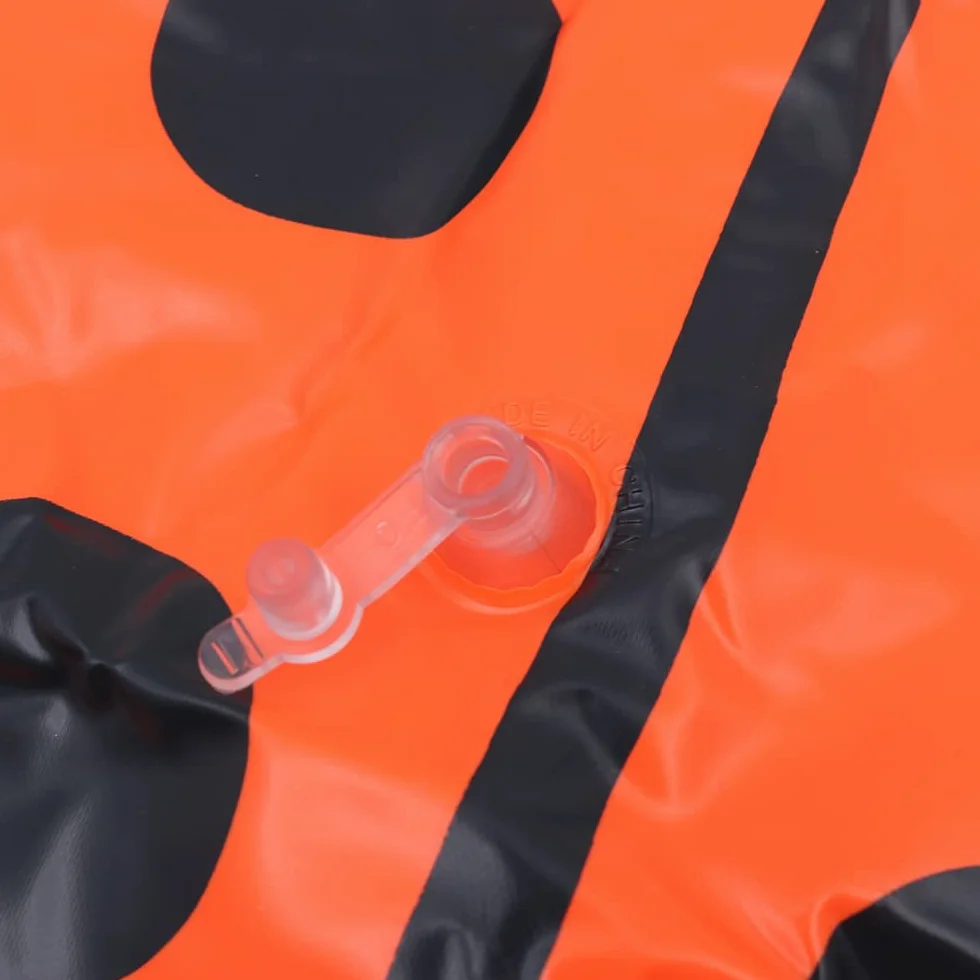 Namvo Boya de natación Altamente Visible Flotador de Remolque Seguridad para Aguas Abiertas Triatletas Snorkeling Naranja