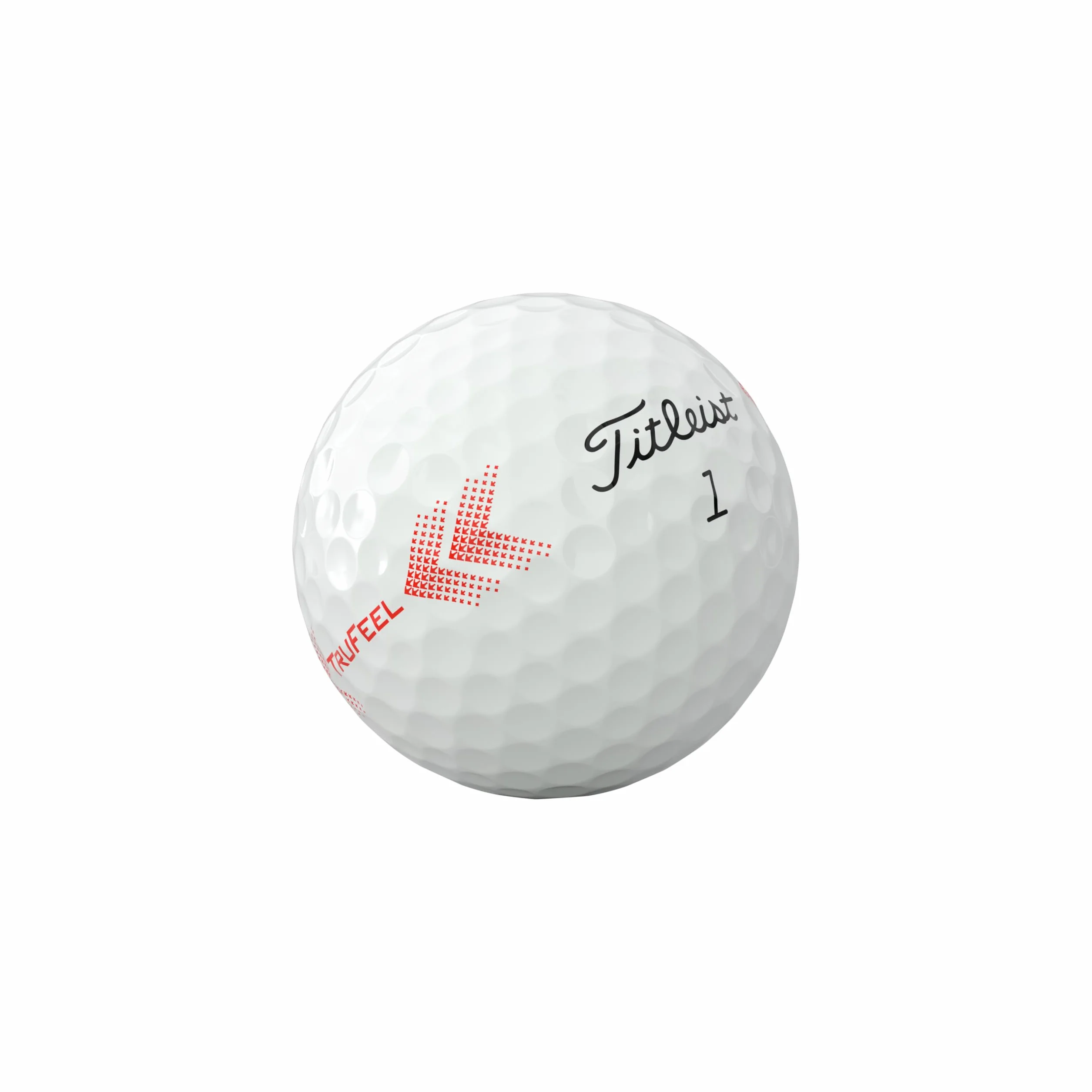 Titleist TruFeel Aim 360° Pelotas de Golf Blanco Docena