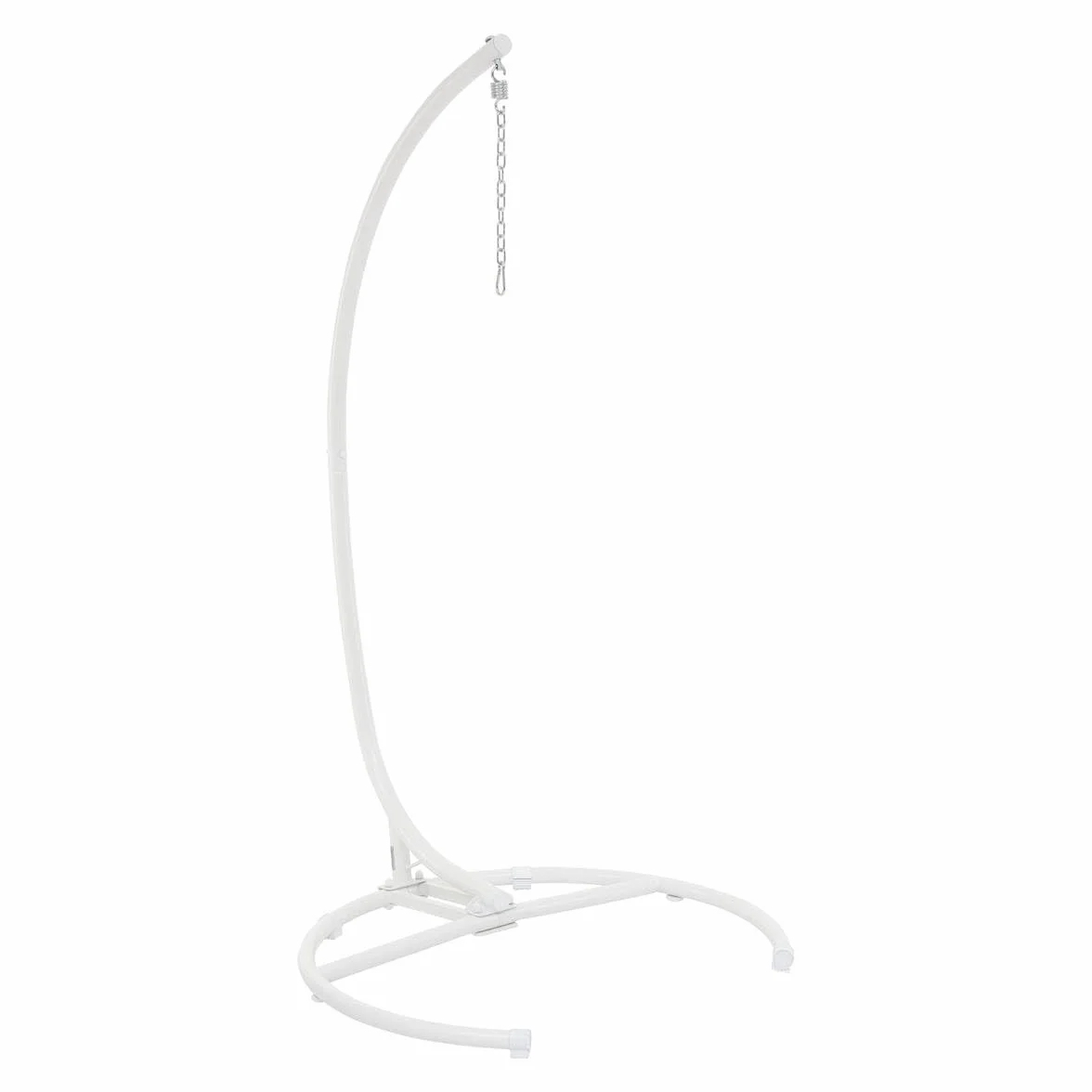 Hespéride - Base para Silla Colgante Panao, Color Blanco, Altura 210 cm, Acero Inoxidable, Carga máxima 110 kg - para jardín, terraza y balcón