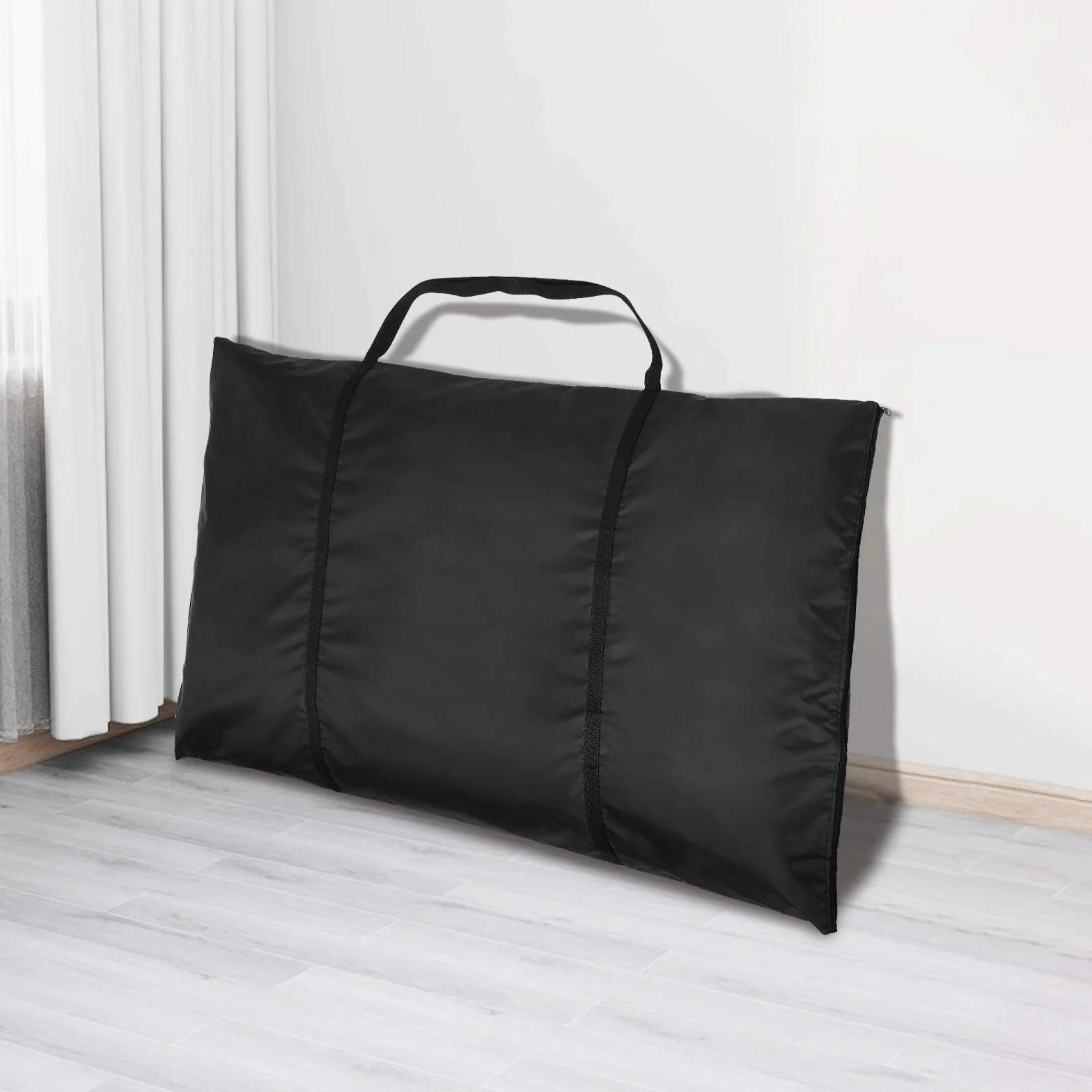 Impermeable Bolsa de Almacenamiento de Hojas de Mesa con Cremallera y 2 Correas de Hombro