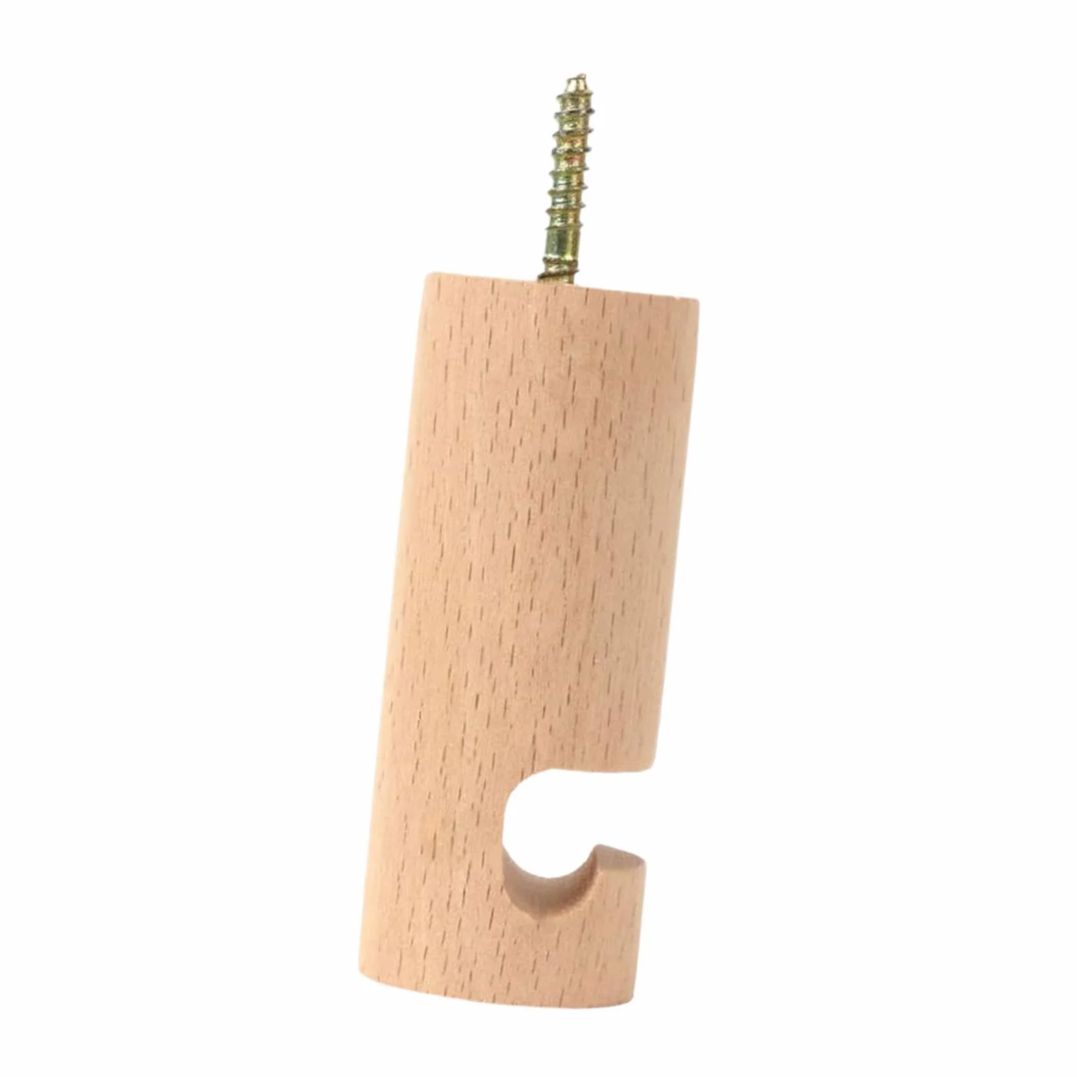Gancho de Techo de Madera, Soporte para Colgadores de Plantas Modernos, Gancho para Colgar Campanillas de Viento