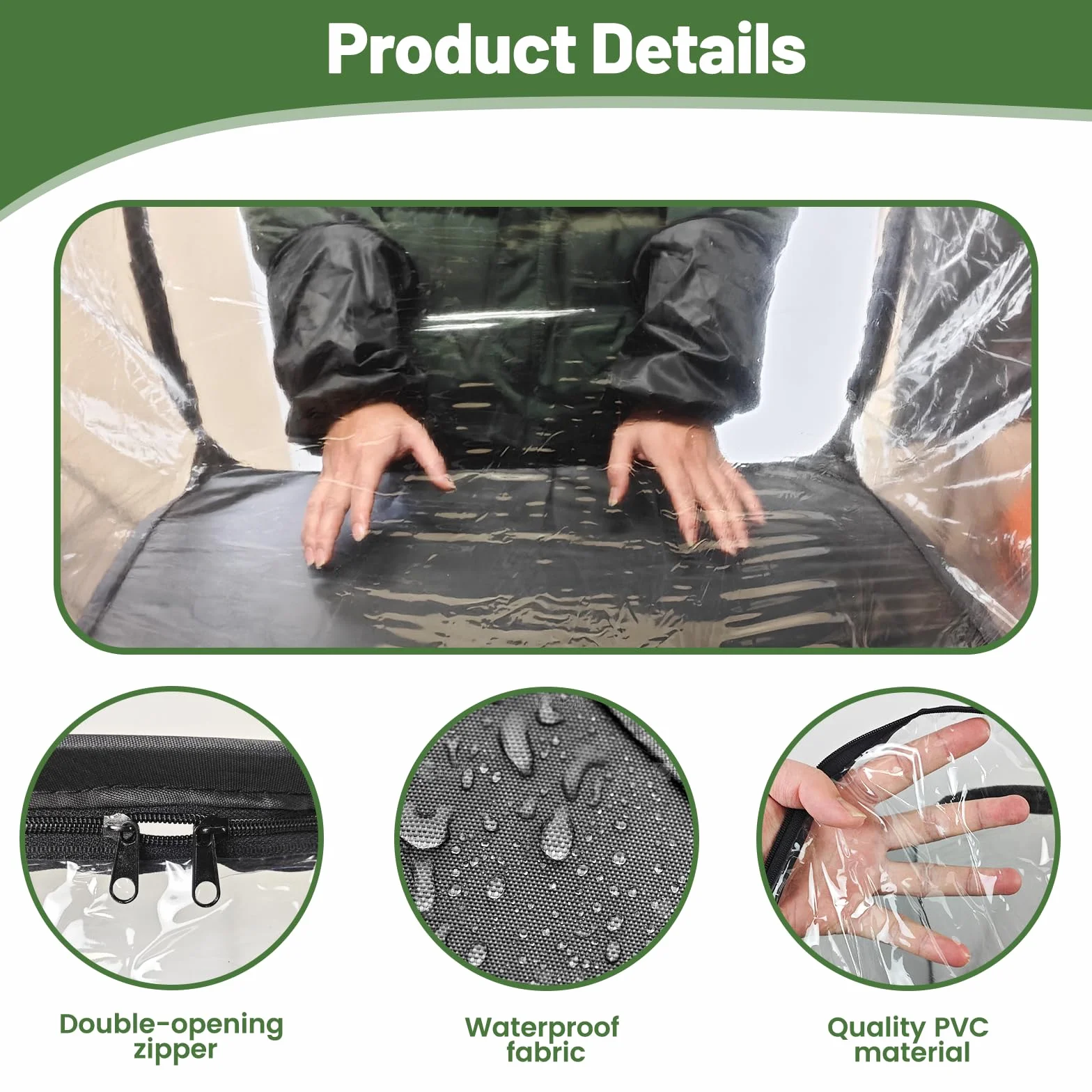 Still Air Box - Kit de tienda de cultivo de hongos transparente plegable de 90 x 60 x 60 cm, caja de kit de cultivo de hongos con guantes, bolsa de cultivo de hongos portátil para científicos de