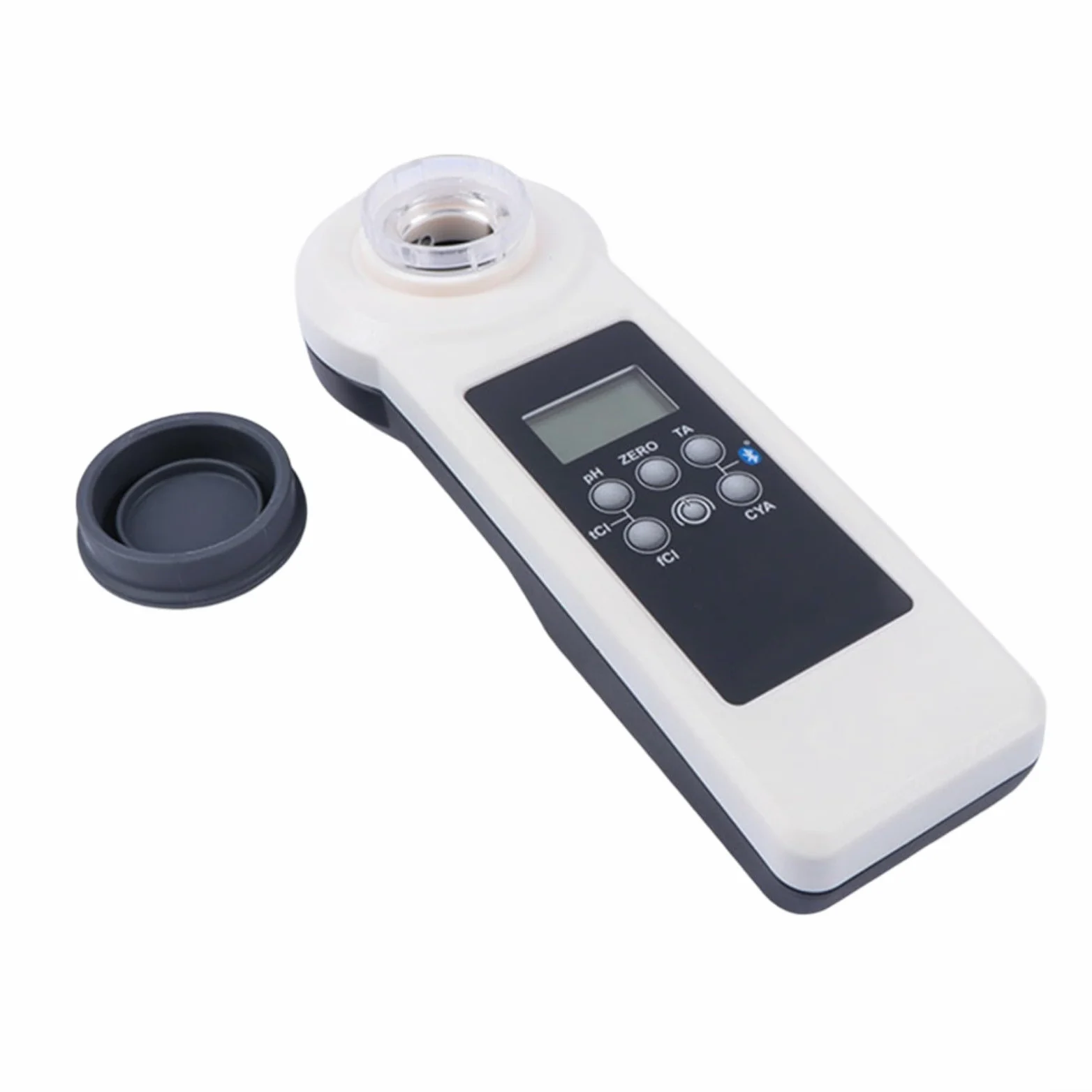 Fotómetro de calidad del agua de piscina y spa, pantalla LED, impermeable IP68, prueba de pH, bromo, dureza de calcio