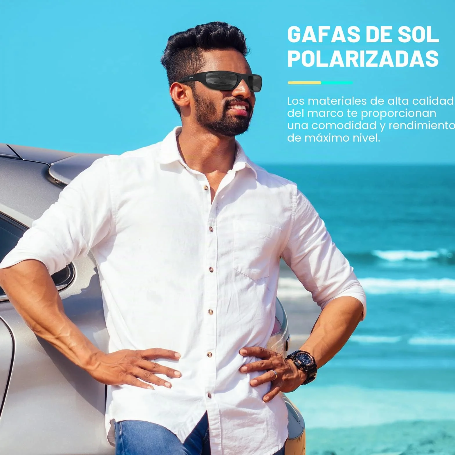 Duduma Gafas de Sol Polarizadas Deportivas Hombre TR8116