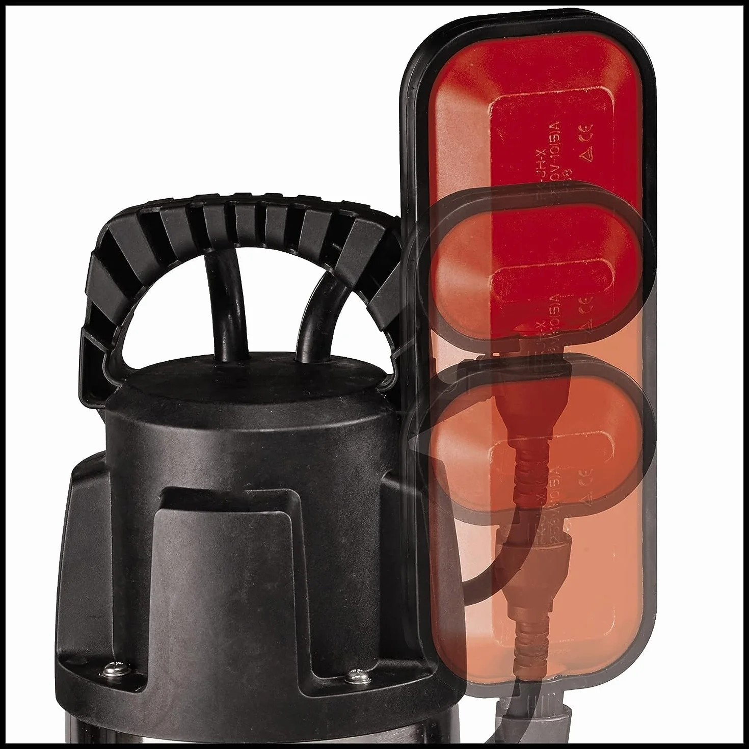 Einhell Bomba de aguas residuales GC-DP 9040 N (900 W, caudal 22.000 l/h, Ø cuerpos extraños 40 mm, protección contra sobrecarga térmica, incl. conexión universal)