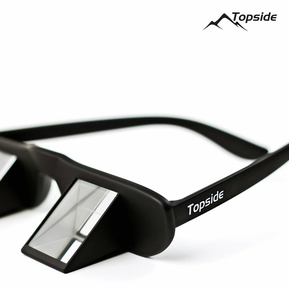 TOPSIDE Gafas de Escalada Prisma 90° Transparencia Total con Funda Protectora