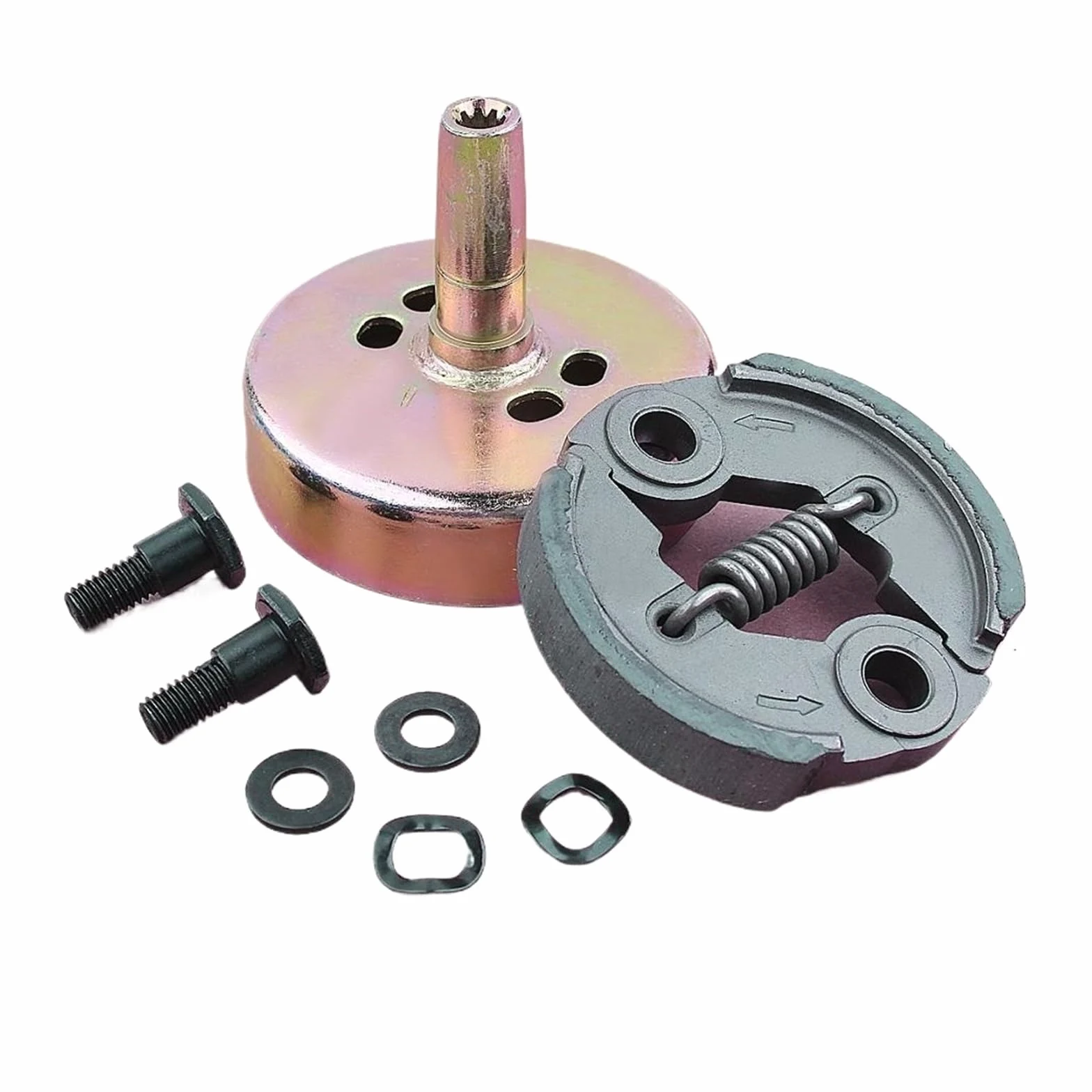 Kit de Embrague 9T Compatible con desbrozadora de césped con Motor pequeño GX31 GX35 de 1,3 HP.