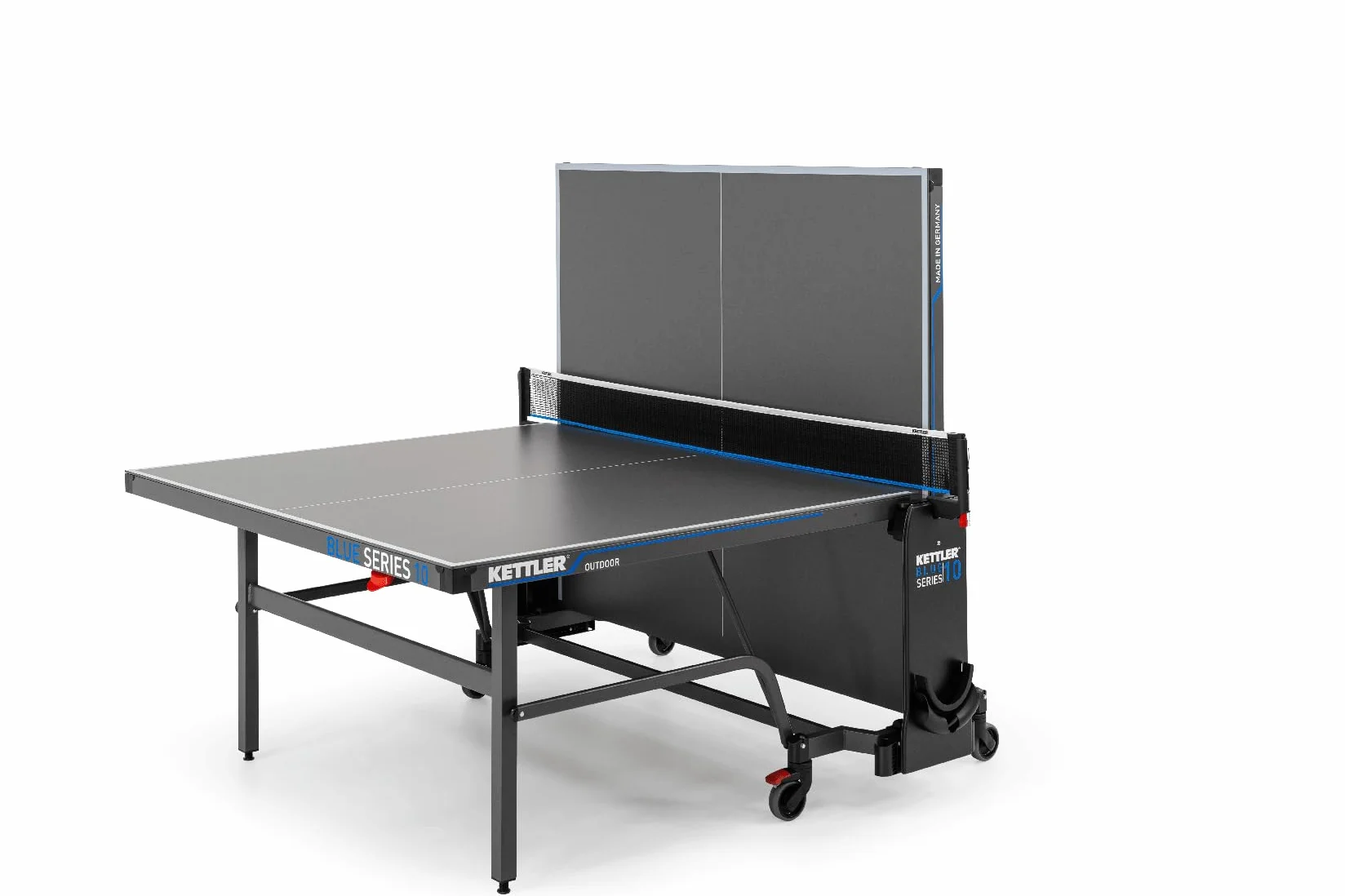 Mesa de Tenis KETTLER K10 Plegable Resistente a la Intemperie Tablero de Melamina 6 mm