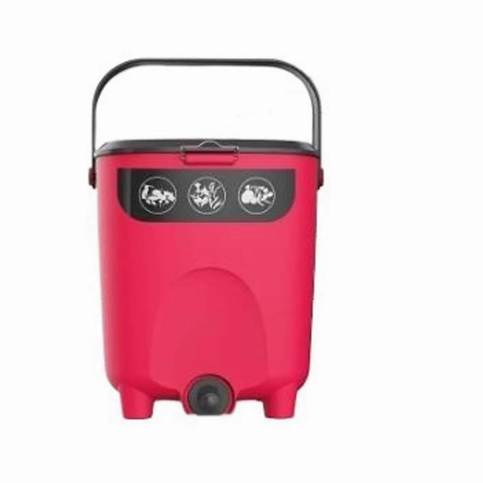 Compostador eléctrico Cubo de compostaje Bokashi Kit de inicio de compostaje, compostador for principiantes en interiores for todas las estaciones, cubo de compostaje de cocina de encimera, contenedor