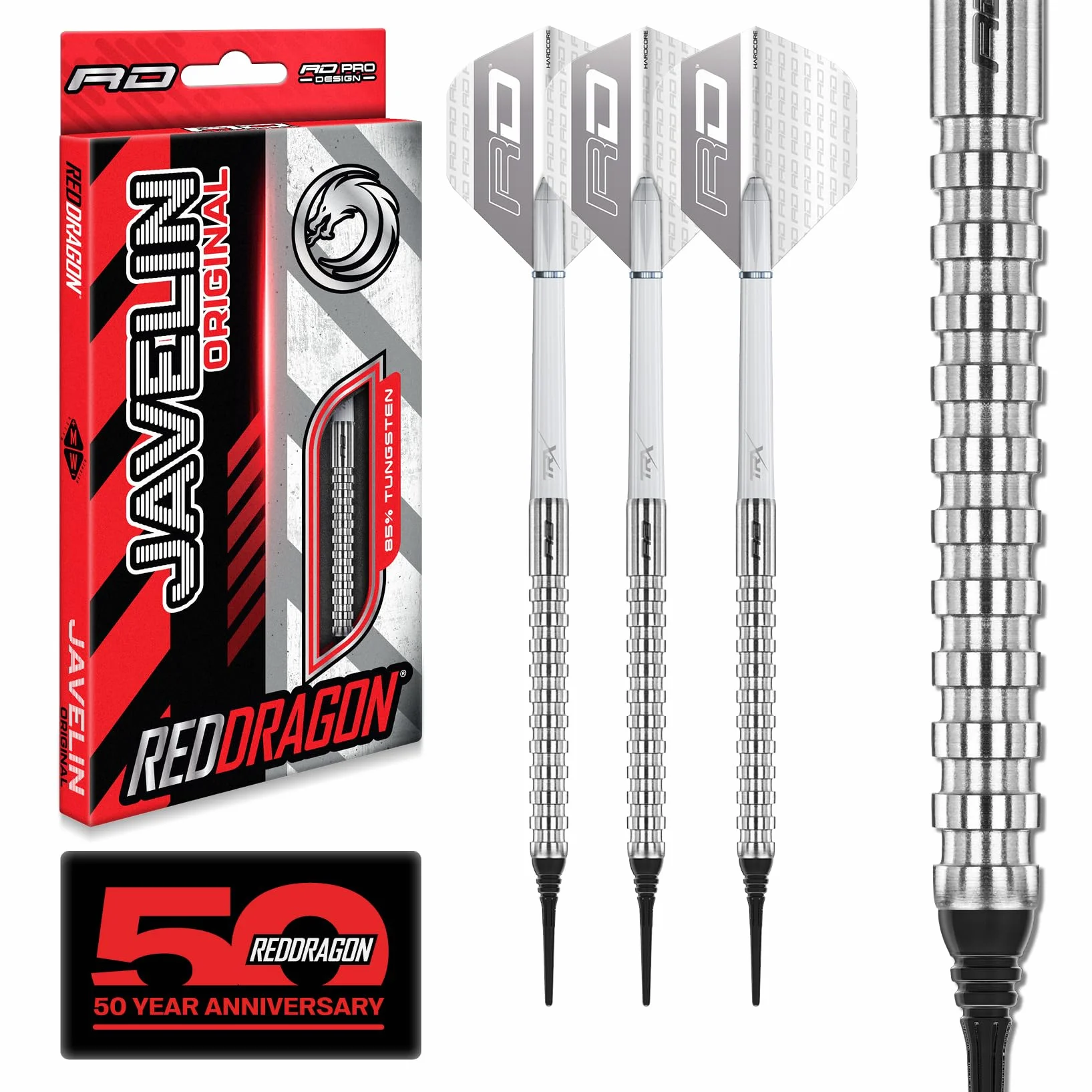 Javelin Original 18g Tungsten Darts Professional Electronic Dartboard Tips Plastic Flights Shafts
