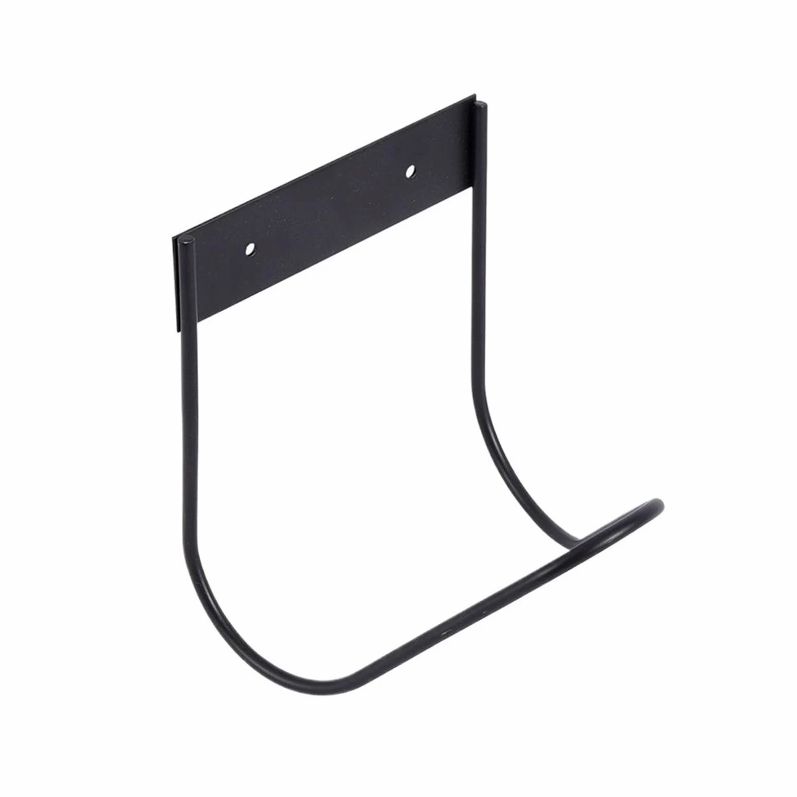 Soporte Manguera Jardin Soporte for Manguera de jardín Acero Inoxidable, pequeño Gancho Pared for, Ideal for Agua, Aire, mangueras hidráulicas y Cuerdas(Black)