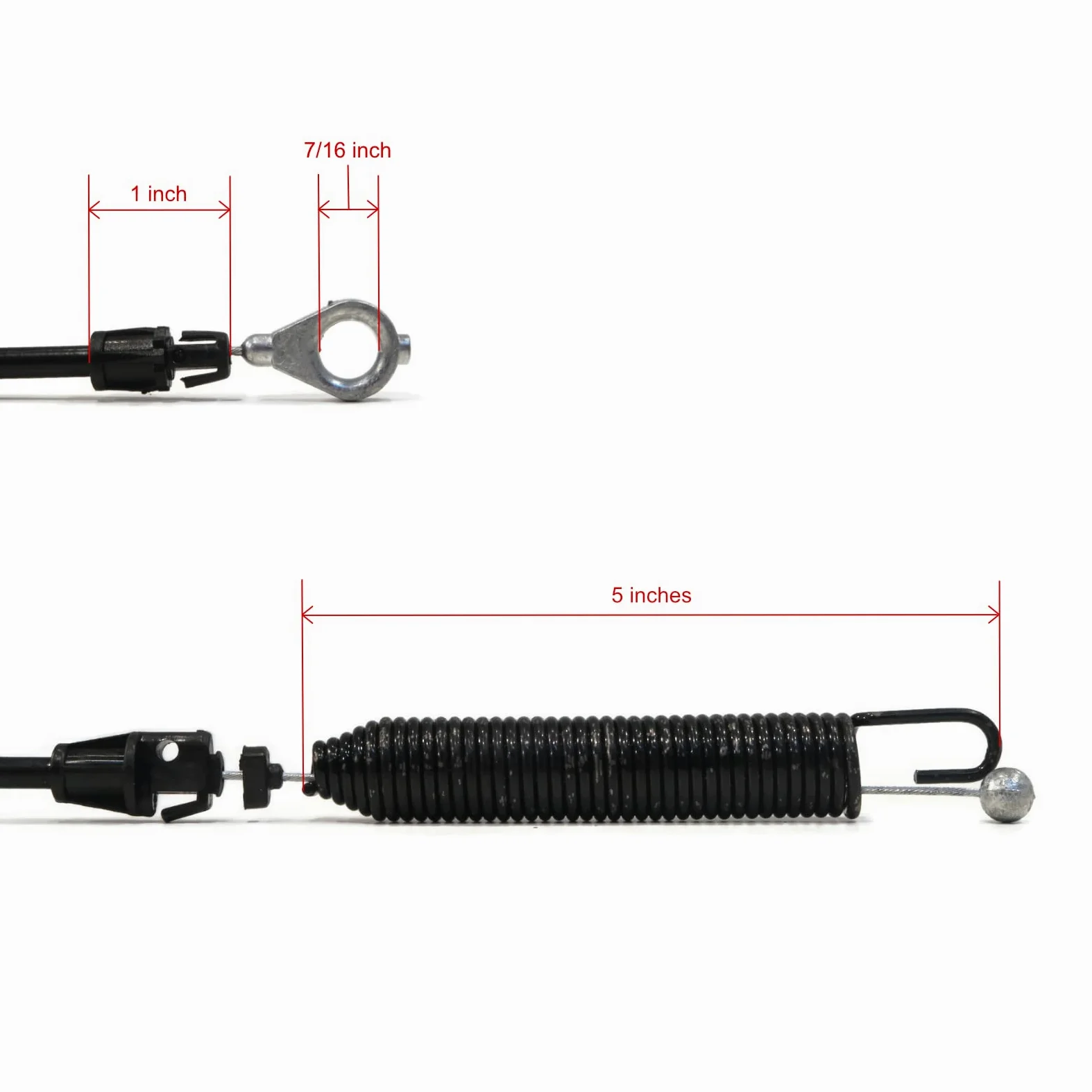 The ROP Shop | Cable de embrague de compromiso para cortacésped Ariens & Gravely 21547599, 21546635