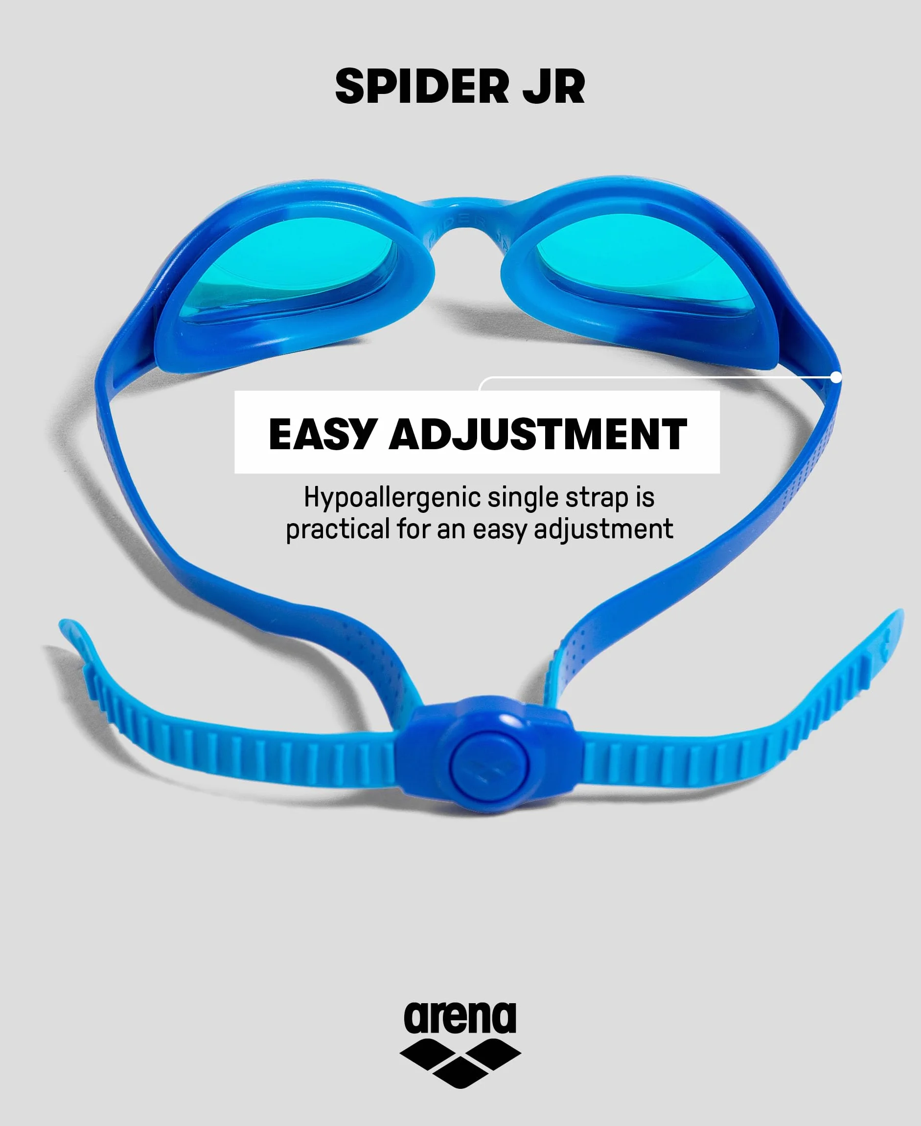 ARENA Spider Junior Mirror Gafas de Natación para Niños